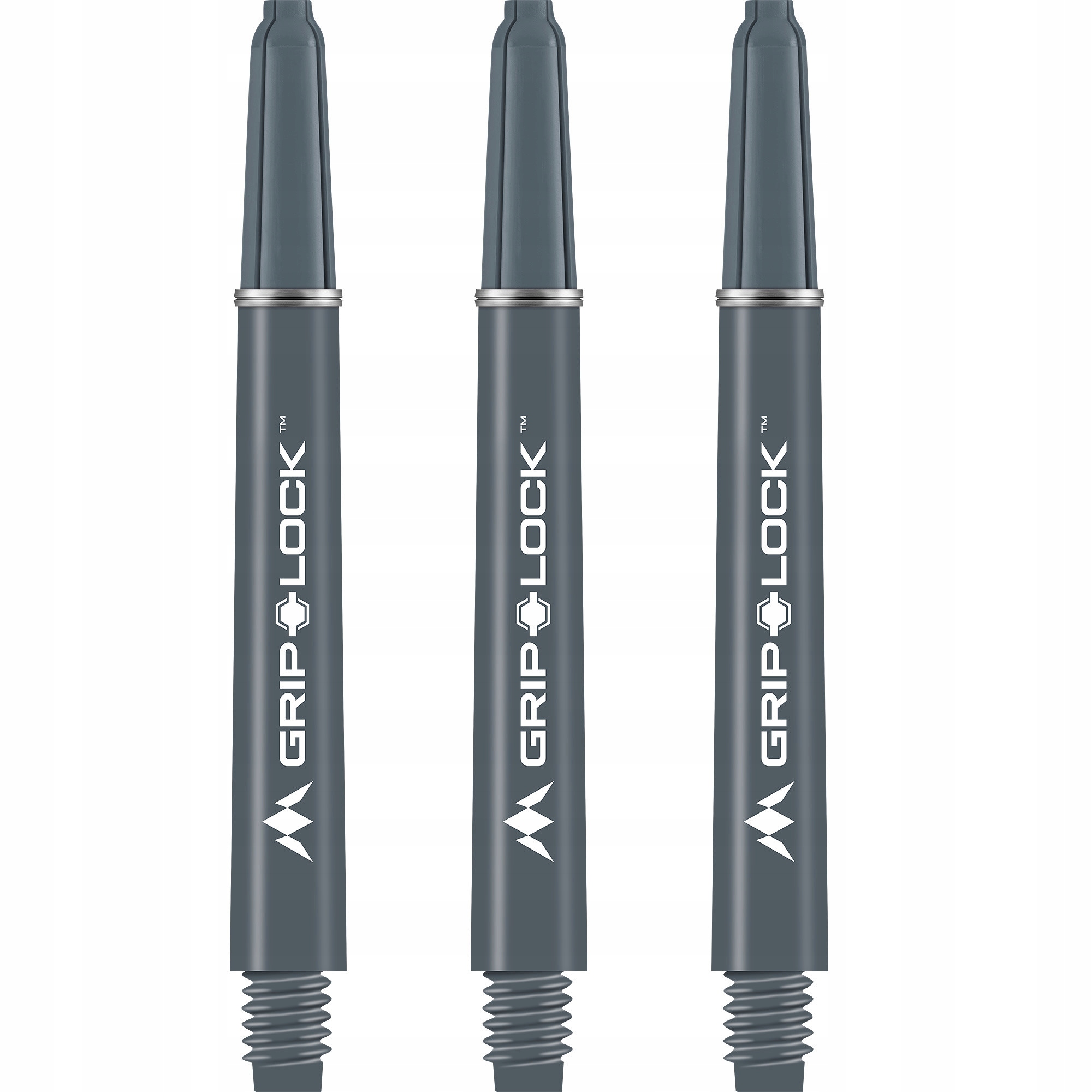 Shafty Mission Darts GripLock Medium Grey Szare