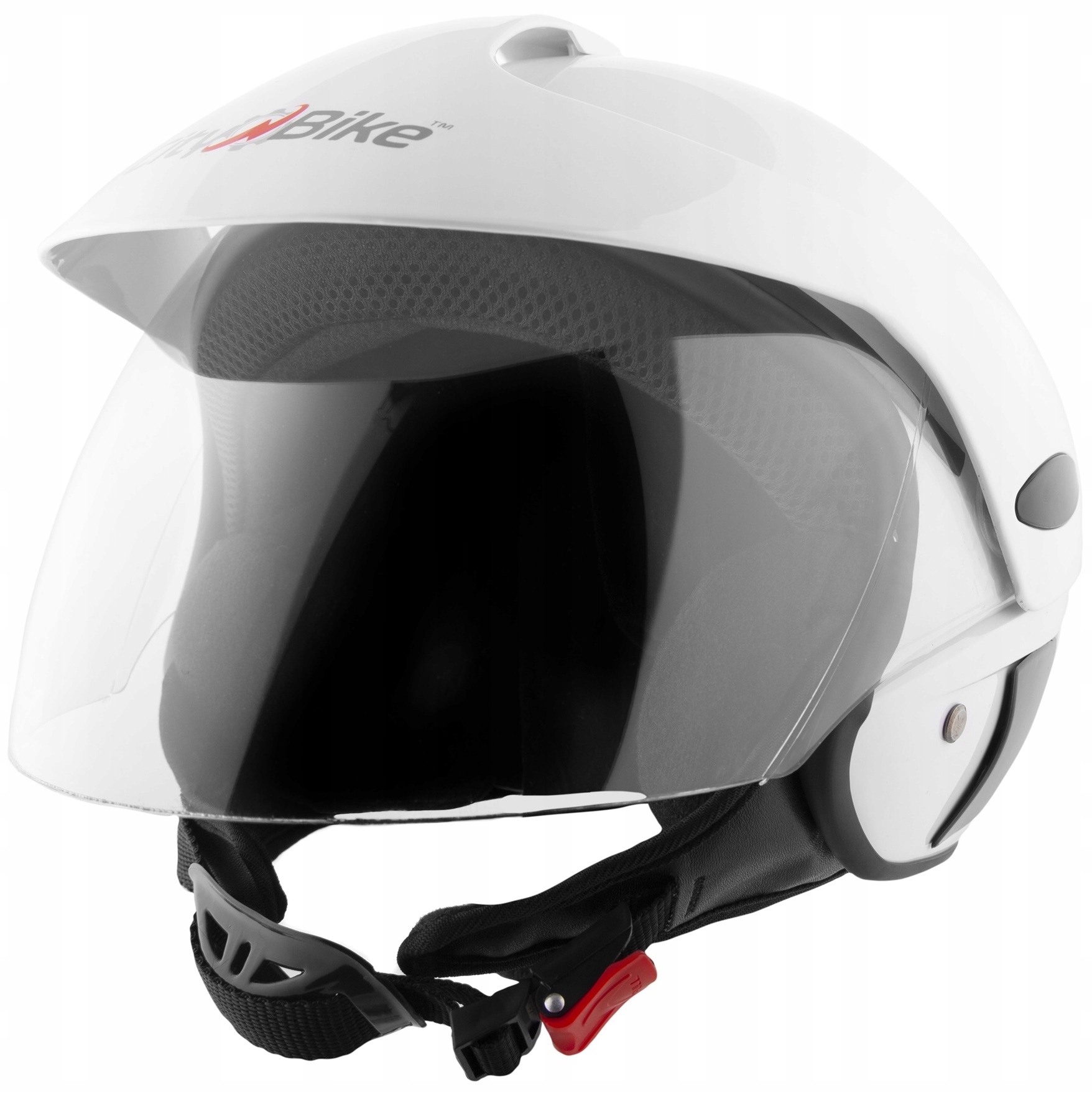 

Kask Otwarty Motor Skuter Motocykl Quad M Biały