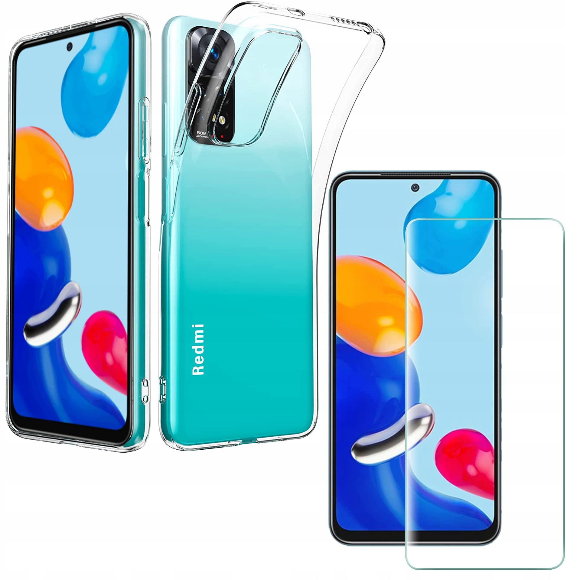

Etui do Xiaomi Redmi Note 11 11S Slim Szkło
