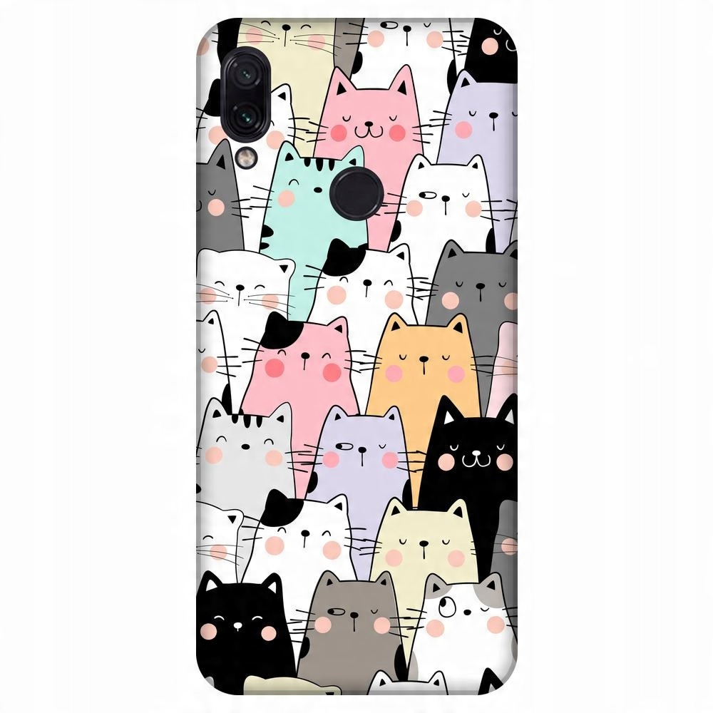 

Etui do Xiaomi Redmi Note 7 Kolorowe Koty