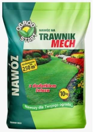 Hnojivo na trávníky s mechem 10 kg Porazte mech, změňte svůj trávník!