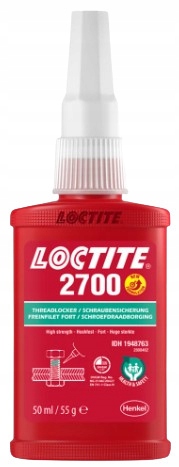 Klej do zabezpieczenia gwintów Loctite 2700 50ml trudno demontowalny