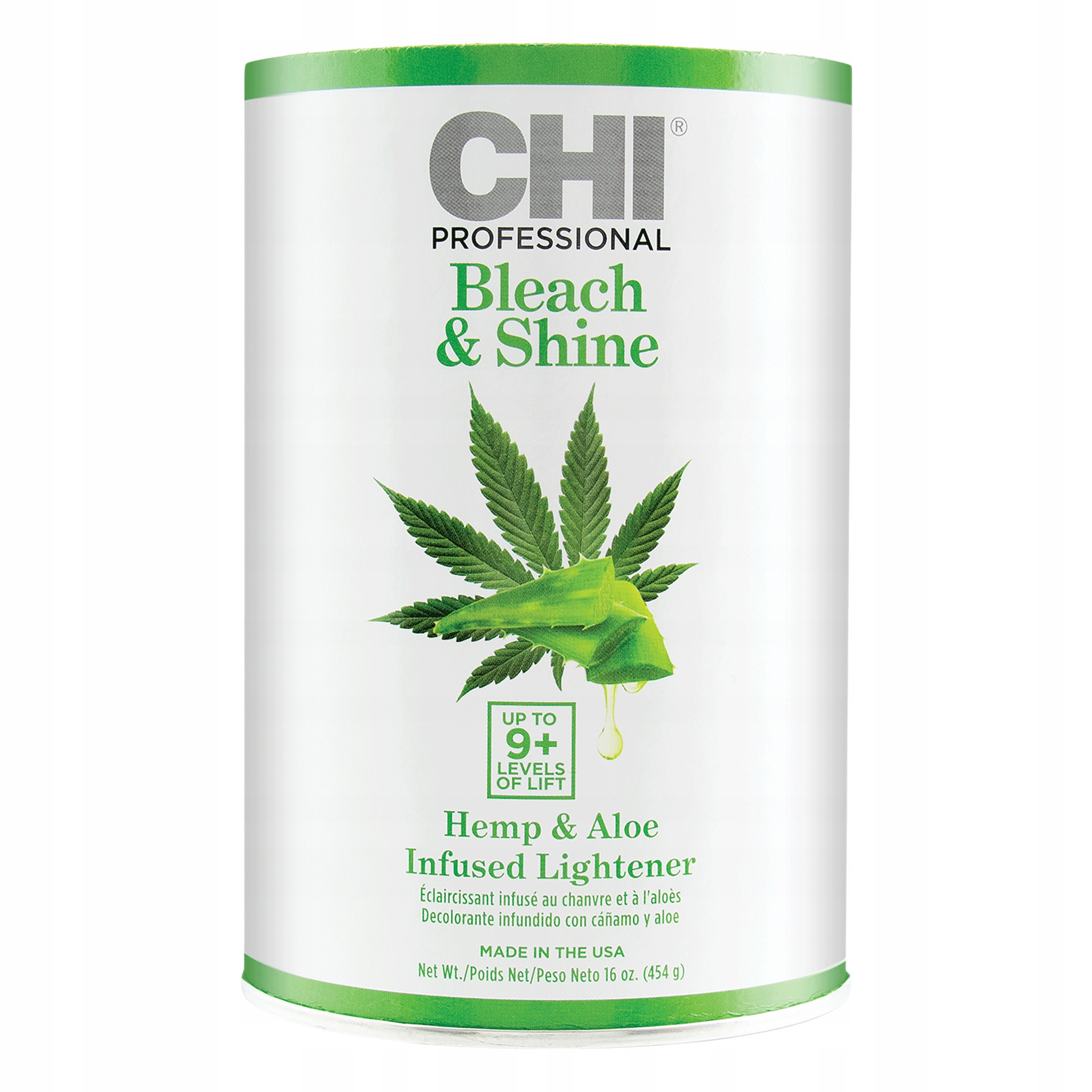 Chi Bleach & Shine Rozjasňovač 9+ S Konopným Olejem A Aloe Vera 907 G