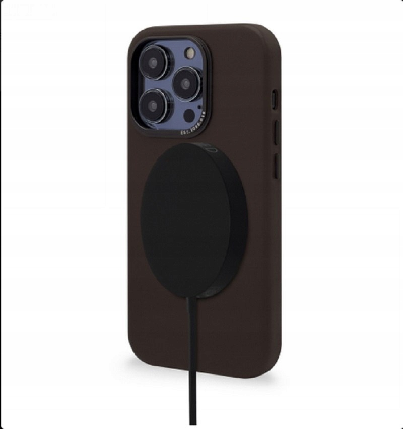 Decoded skórzana naturalna obudowa ochronna iPhone 14 Pro Max MagSafe brąz