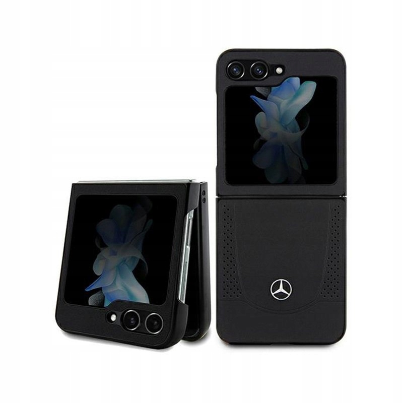 Mercedes Leather Urban Line – Pouzdro Samsung Z Flip 5 (černé)