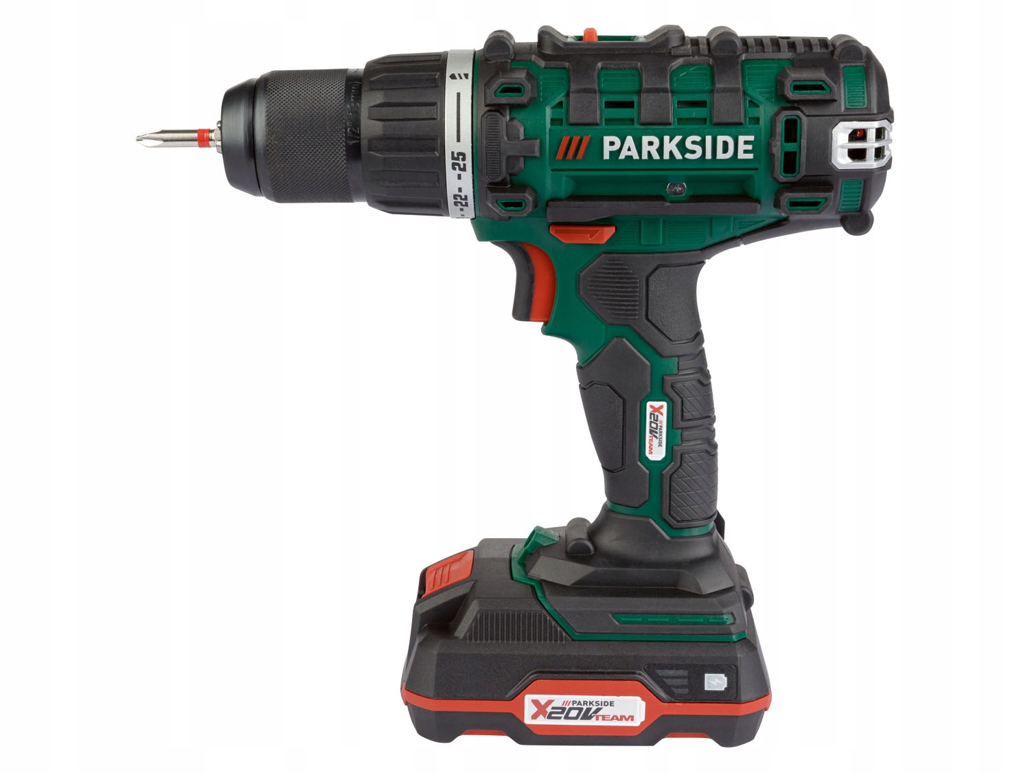 WKRĘTARKA PARKSIDE NAJNOWSZA X20V AKUMULATOR ŁADOWARKA 81 Pojemność akumulatora 2 Ah