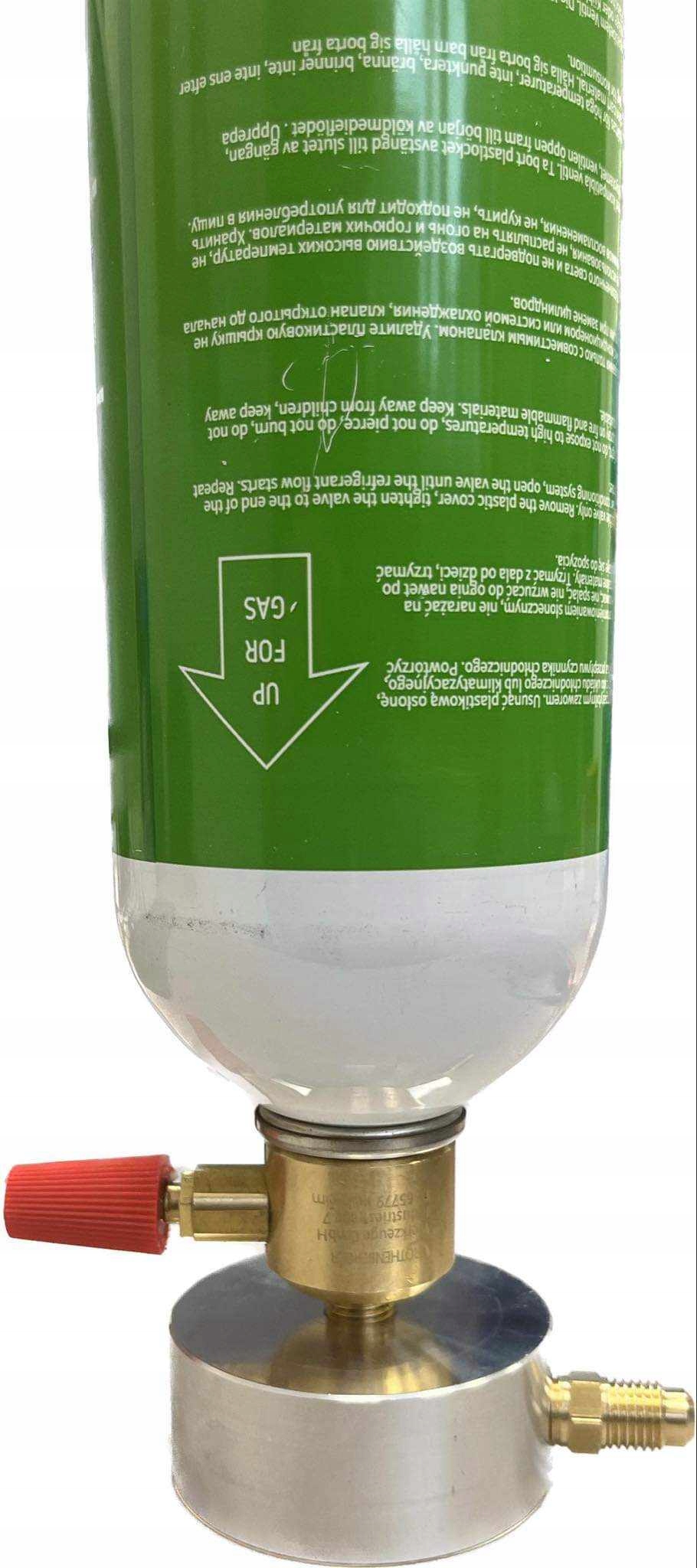 PODSTAWKA HFFB-1 DO ZAWORU Z JEDNORAZOWĄ BUTLĄ R600a STOJAK, KRĄŻEK Producent Rothenberger