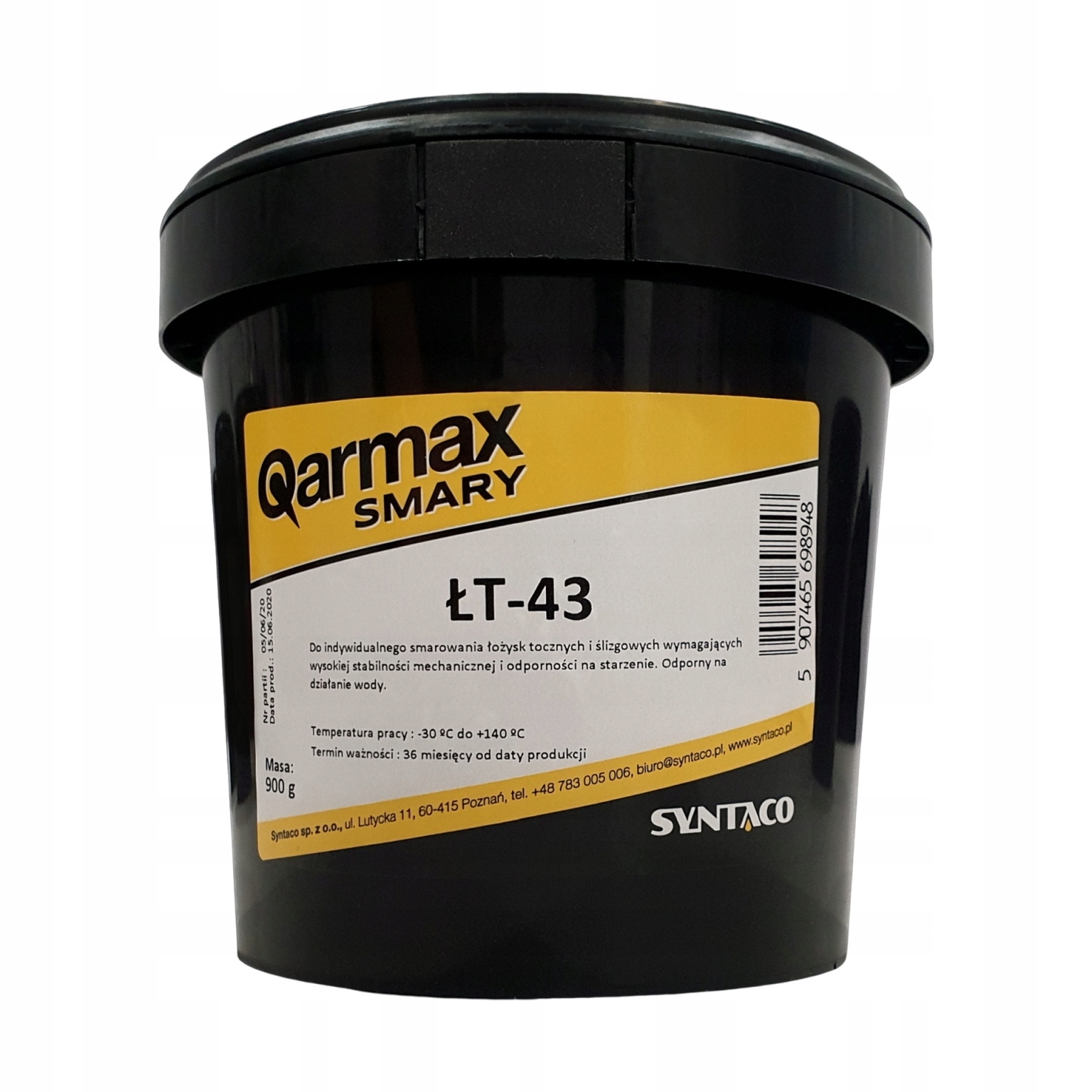 Smar Liten ŁT-43 Qarmax 900g 0,9kg