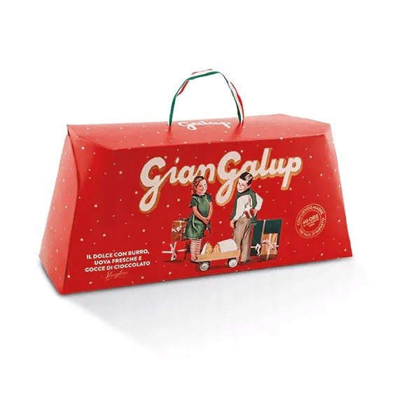 Levně Panettone Galup Giangalup s kousky čokolády Streglio 500 g