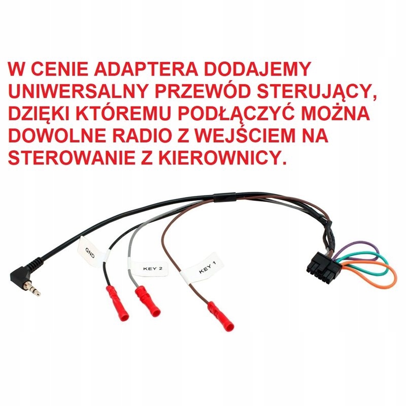 Interfejs Adapter do sterowania z kierownicy Moduł Dodge Jeep CTSCH00C Kod producenta 00486ch0
