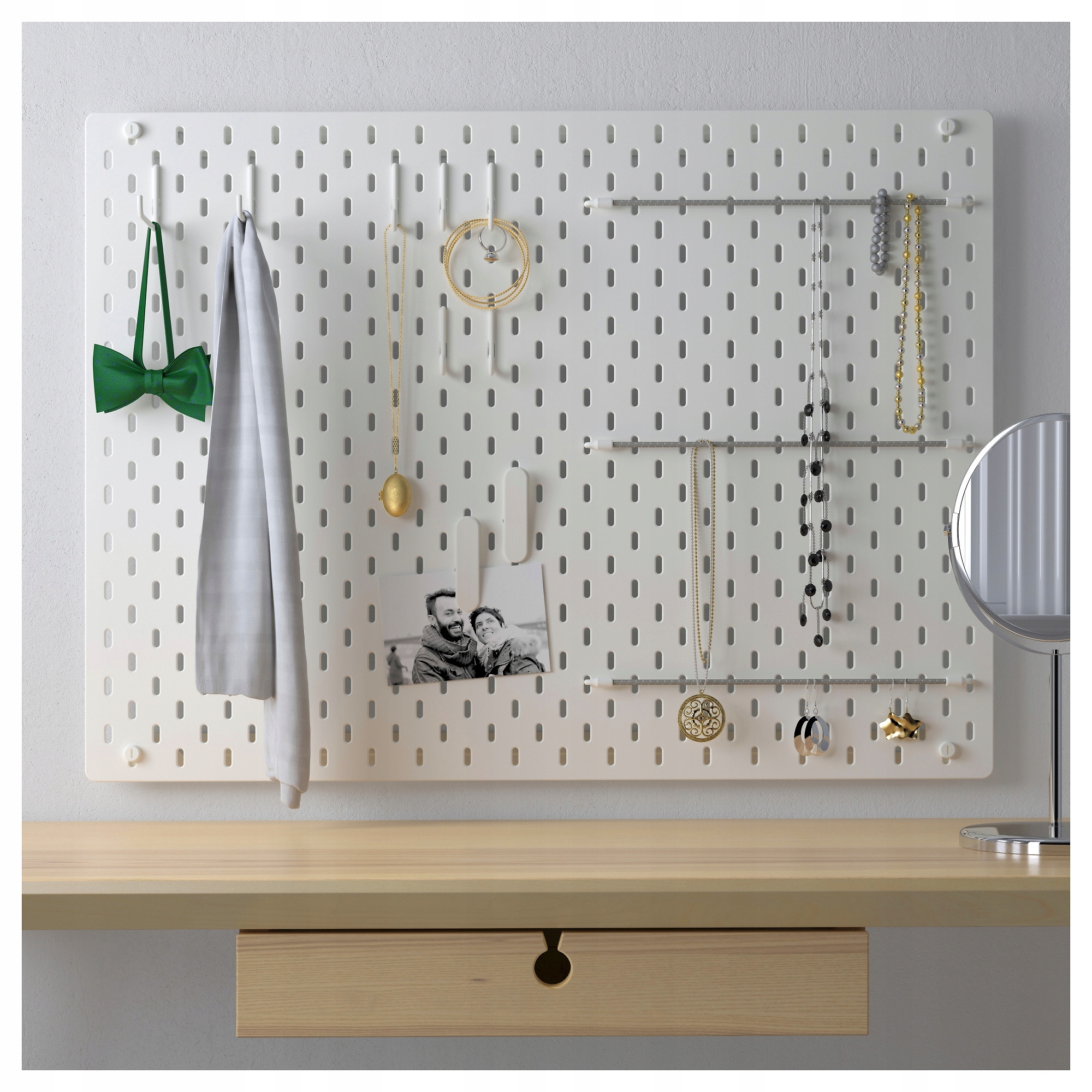 IKEA SKADIS Haczyk, biały 2szt Kod producenta 503.356.18