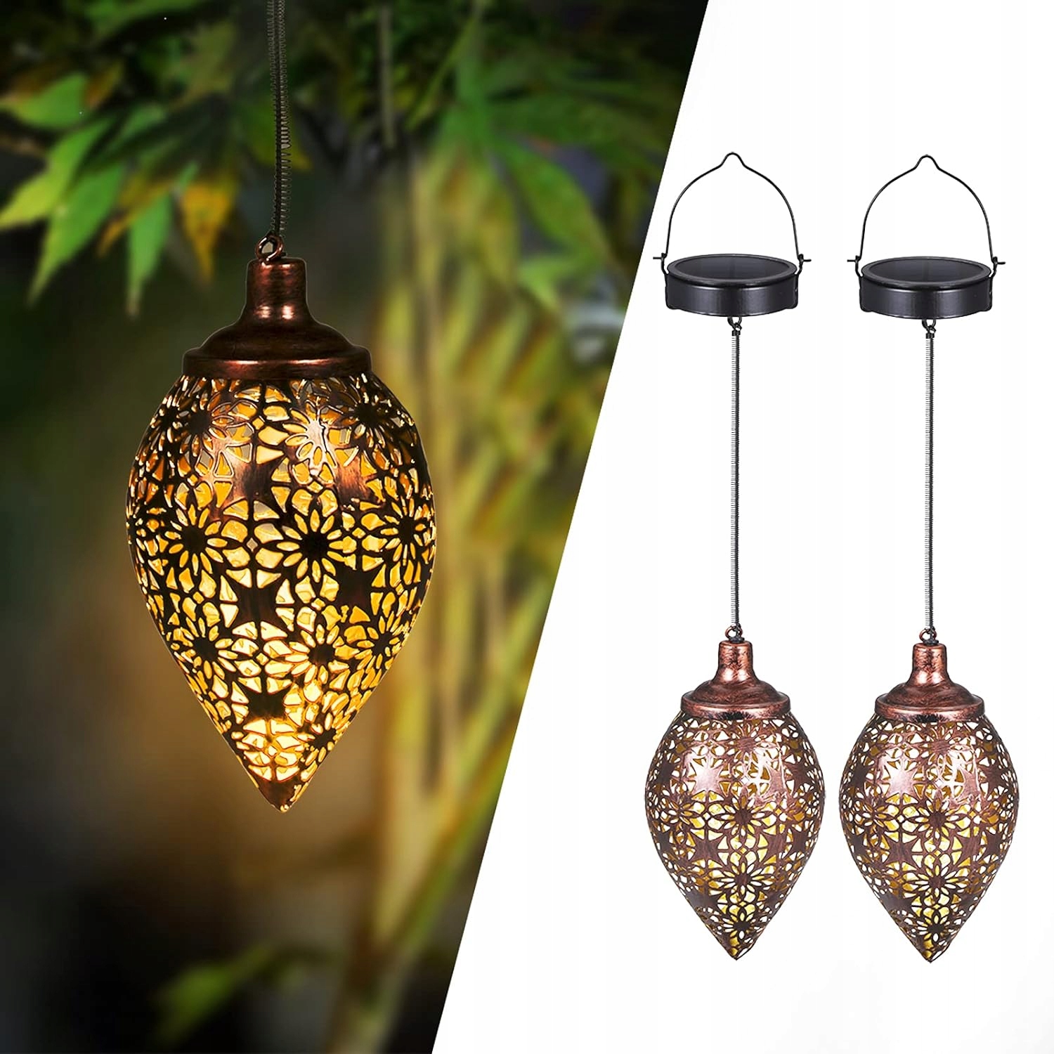 Lampy terasové lampy vodotěsnost IP44 marocký styl dekorace do zahrady