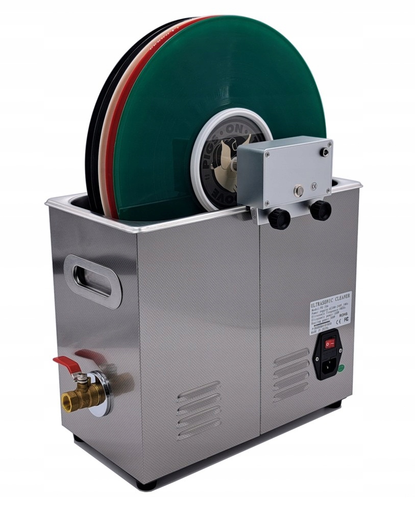 Ultrazvuková umývačka vinylových platní na 5 vinylových platní