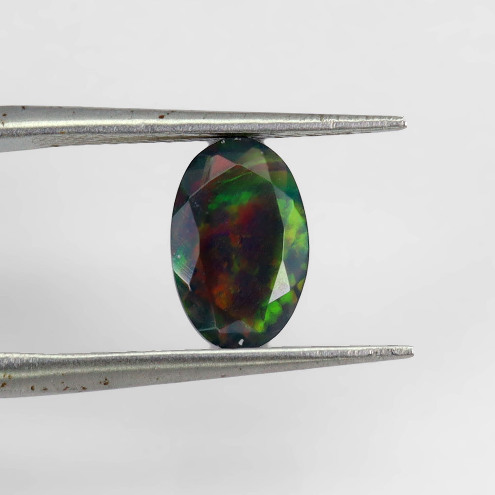 Opál černý přírodní kámen 0.89ct If Aaa