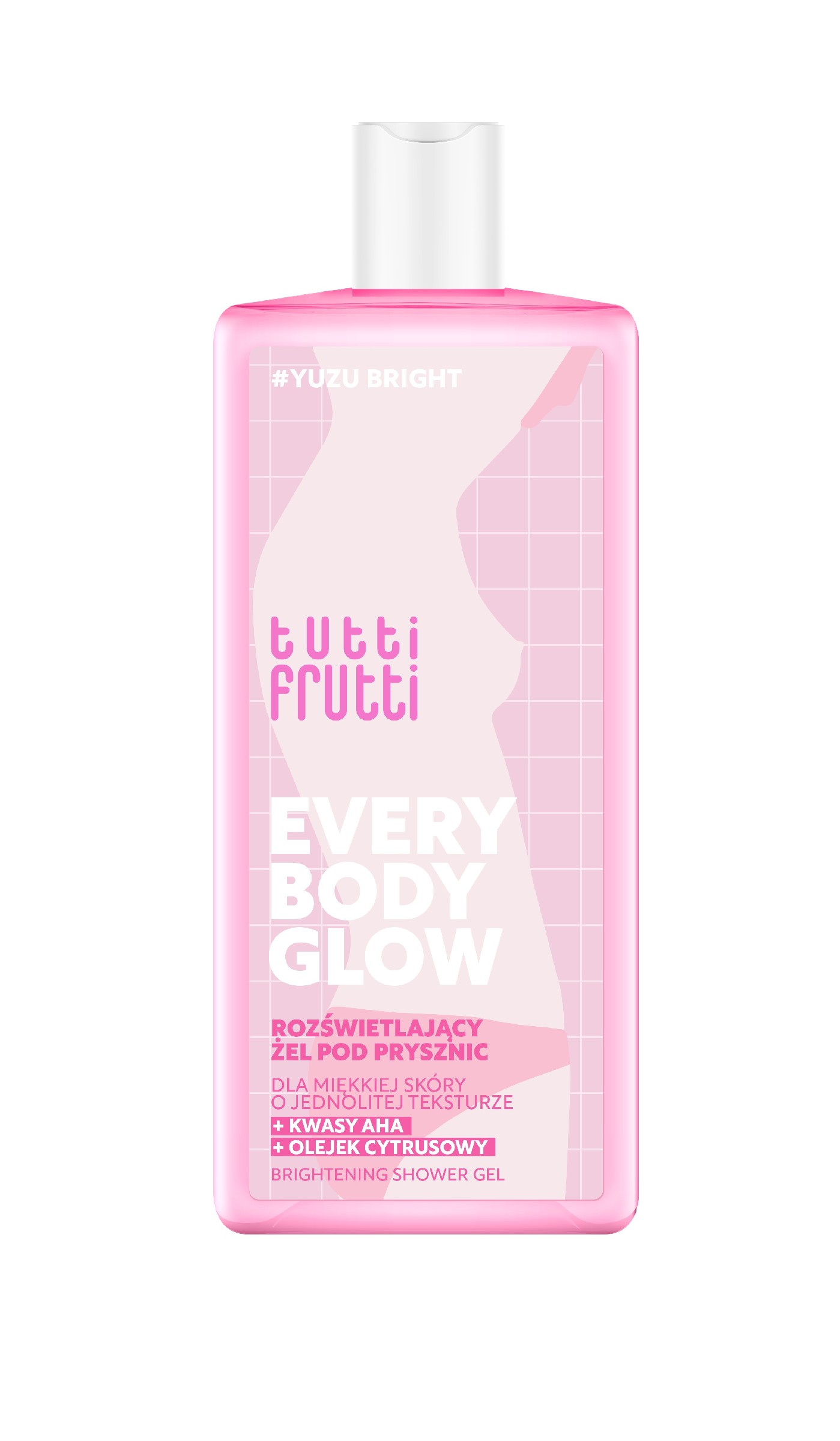 Tutti Frutti Everybody Glow Rozjasňující sprchový gel 400 ml