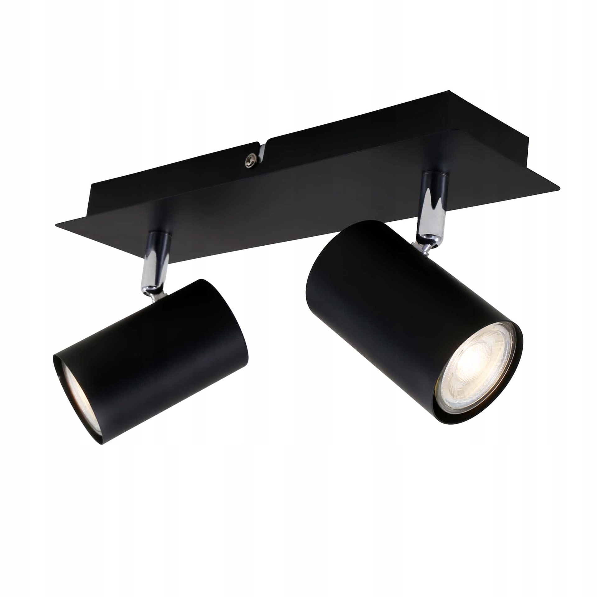 Briloner bodové svítidlo 2xGU10 černé, otočné, kovové, 29cm, IP20