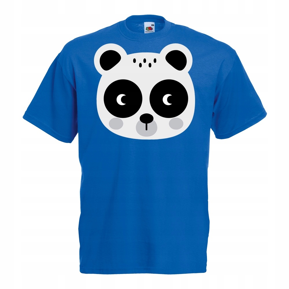 

Koszulka miś panda niedźwiadek bajka S niebieska