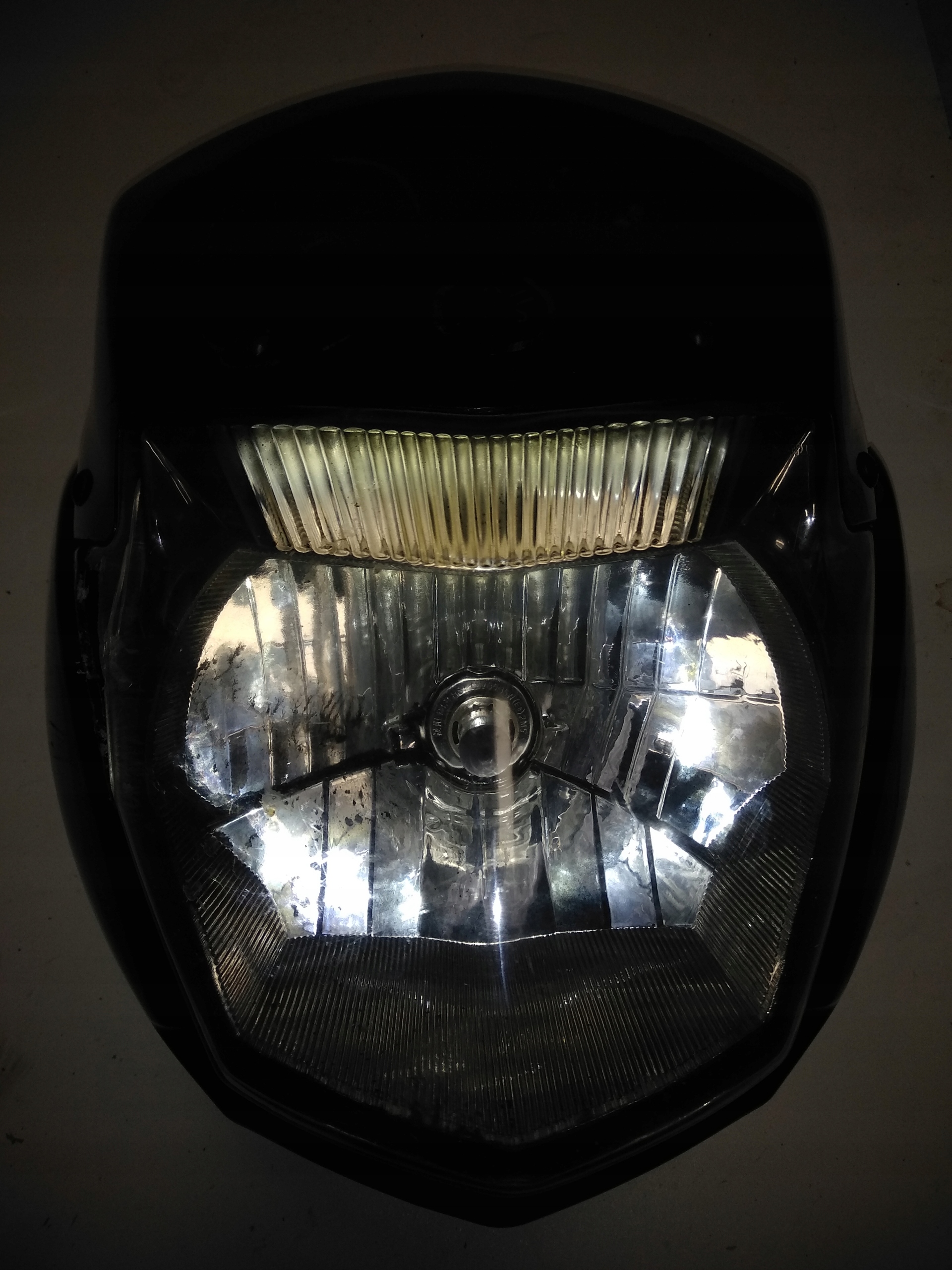 Yamaha Ybr 125 čiapočka predná krytka lampa sklo