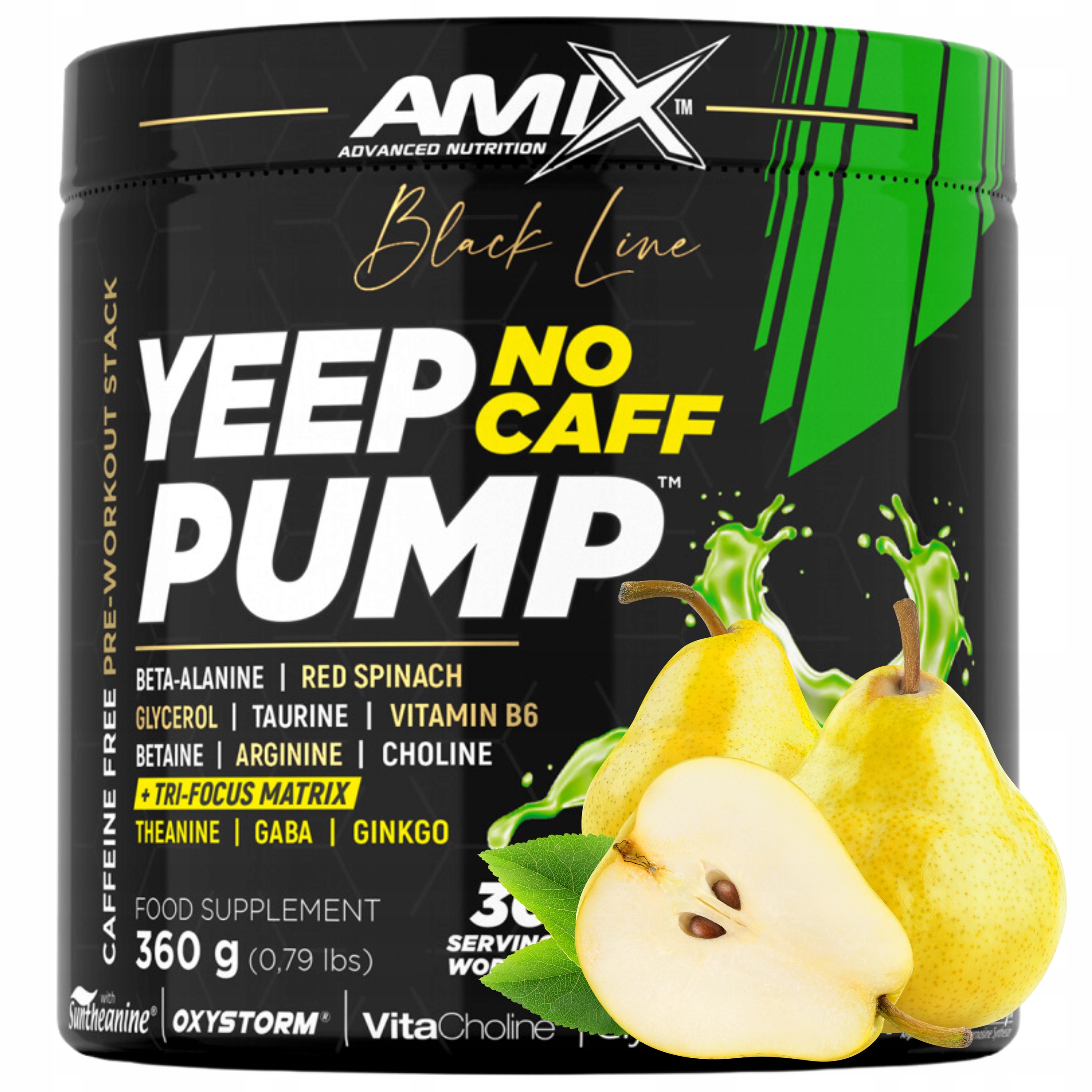 Předtréninkovka Bez Kofeinu Yeep Pump no Caff Svalová pumpa Vytrvalost