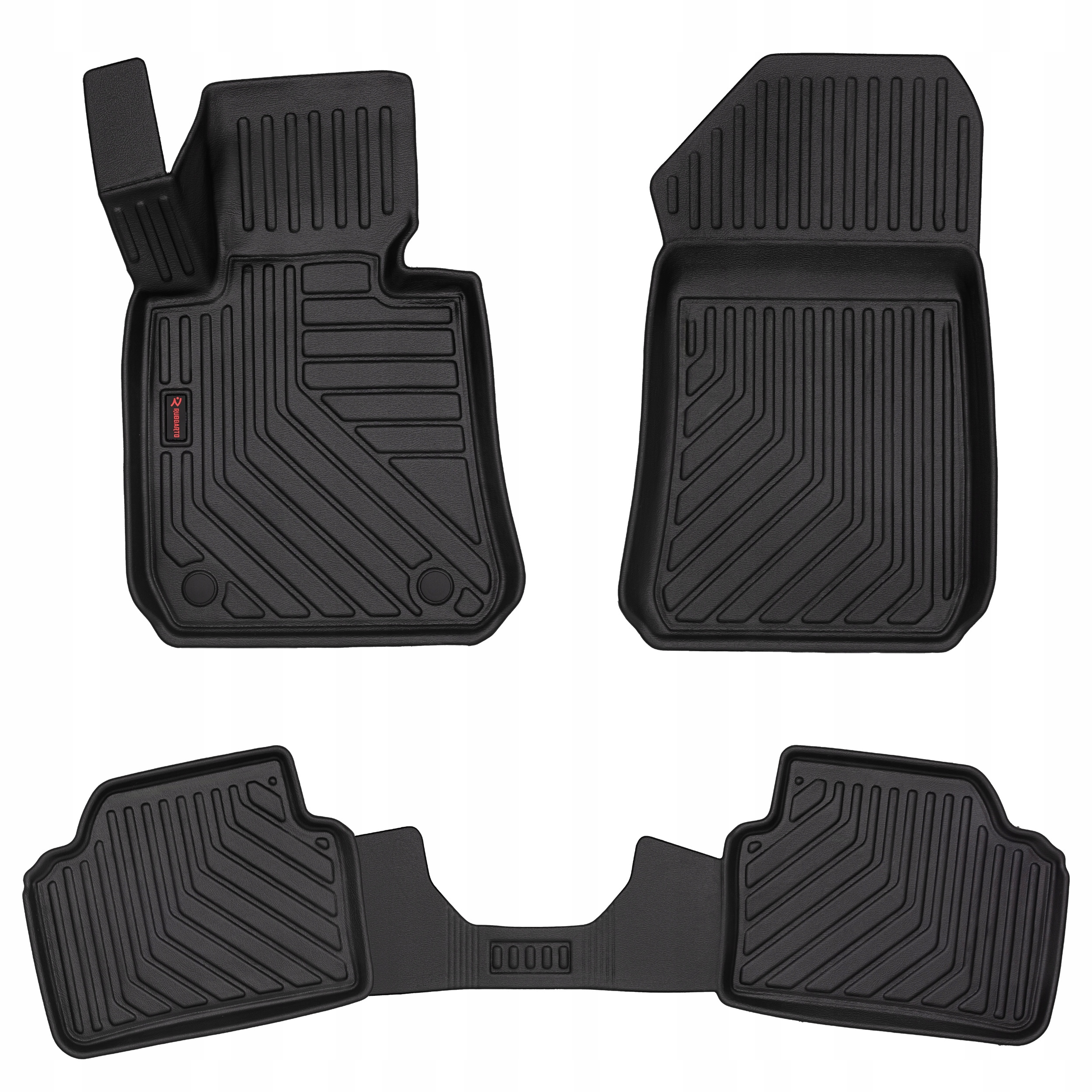 3D gumové rohože Bmw 3 E91 kombi touring 2004-2011 okraj 5 cm