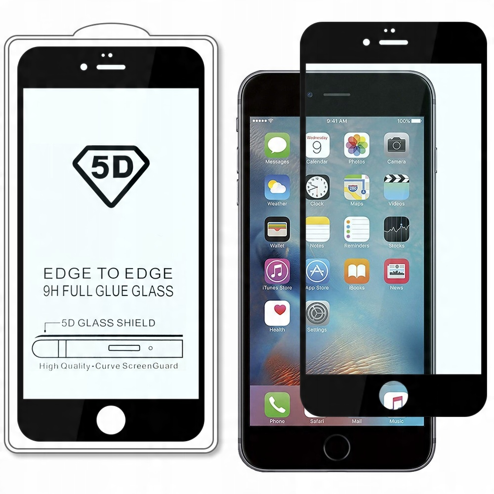 

Szkło Hartowane 5D Full do Apple Iphone 6 Plus