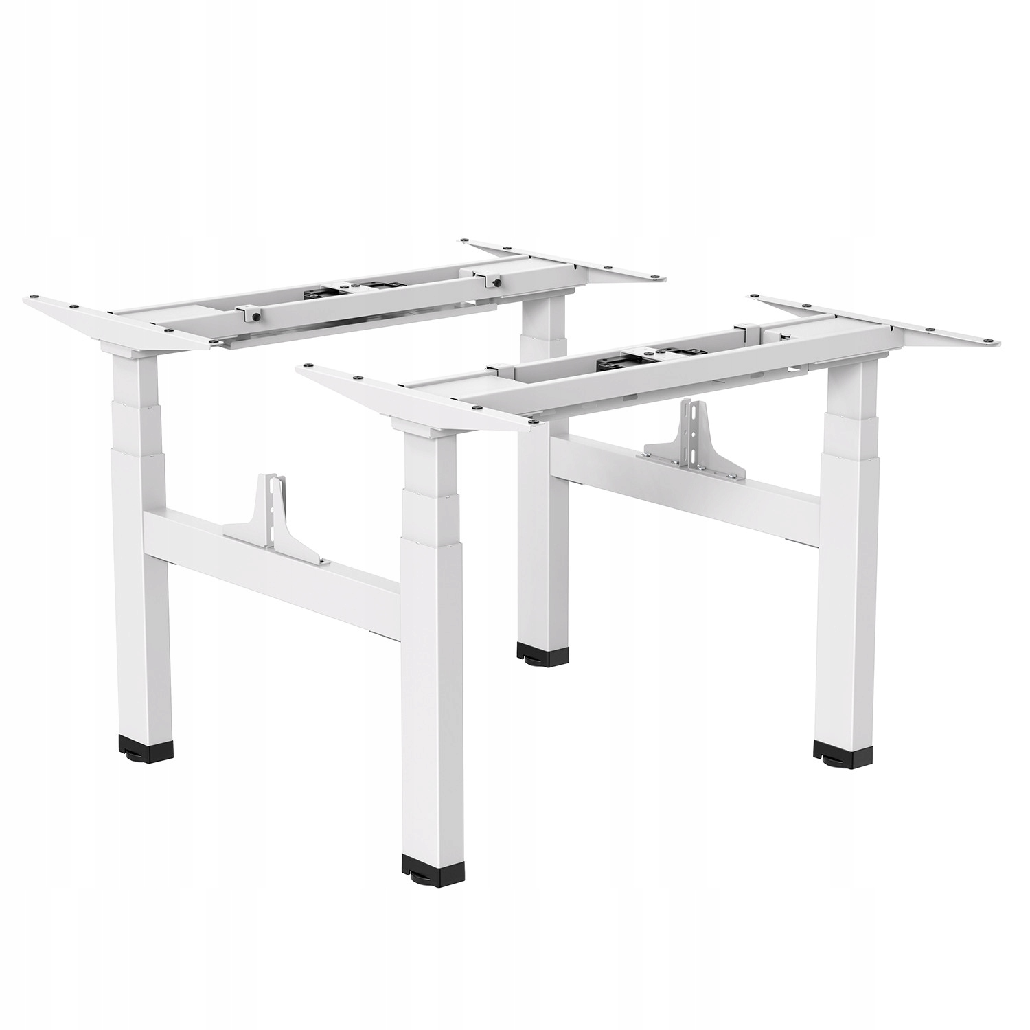 Elektrický stôl s dvojitou reguláciou výšky Ergo Office, max. výška 128 cm, max.