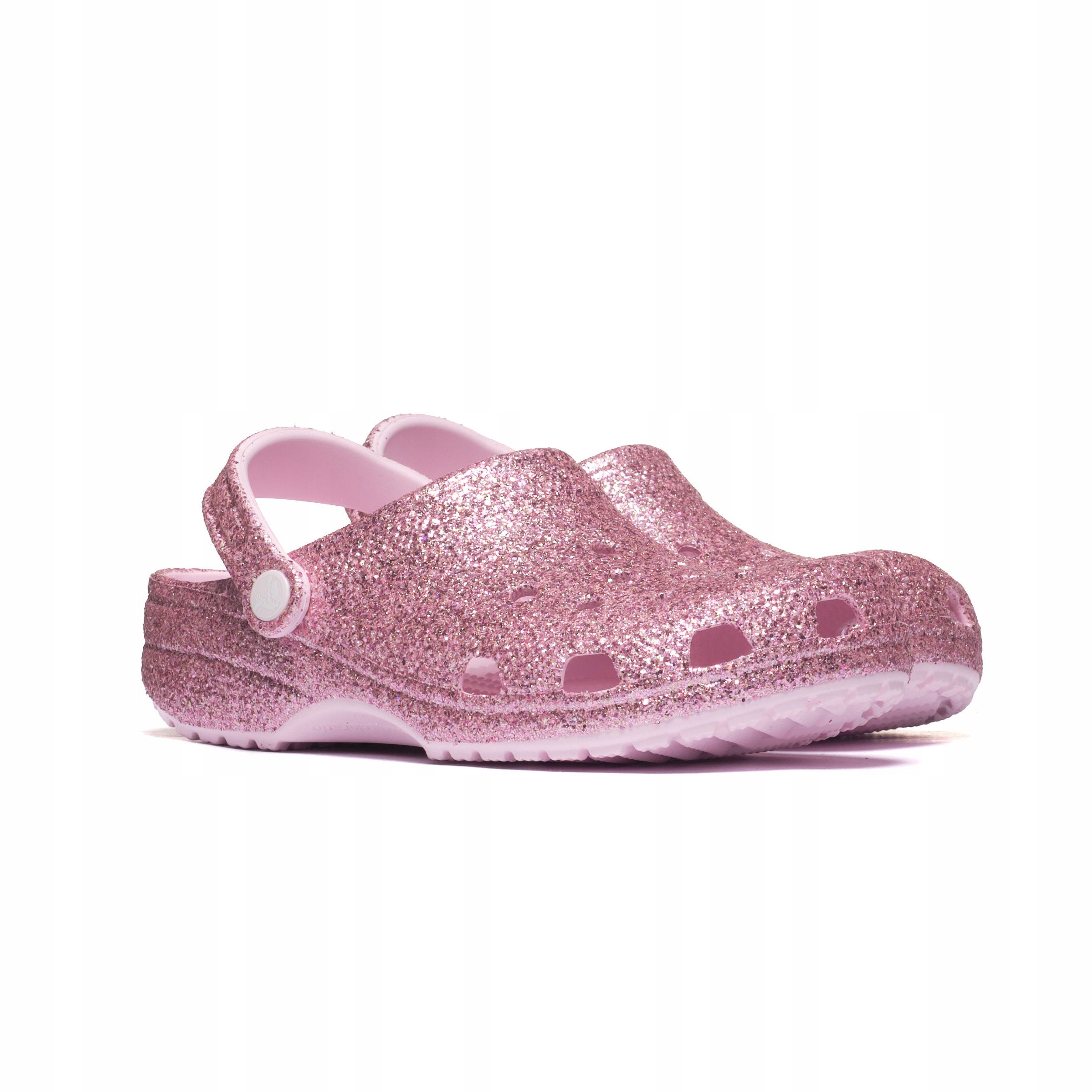 Klapki Crocs Classic Chunky Glitter Clog K 32-33 Dziecięce