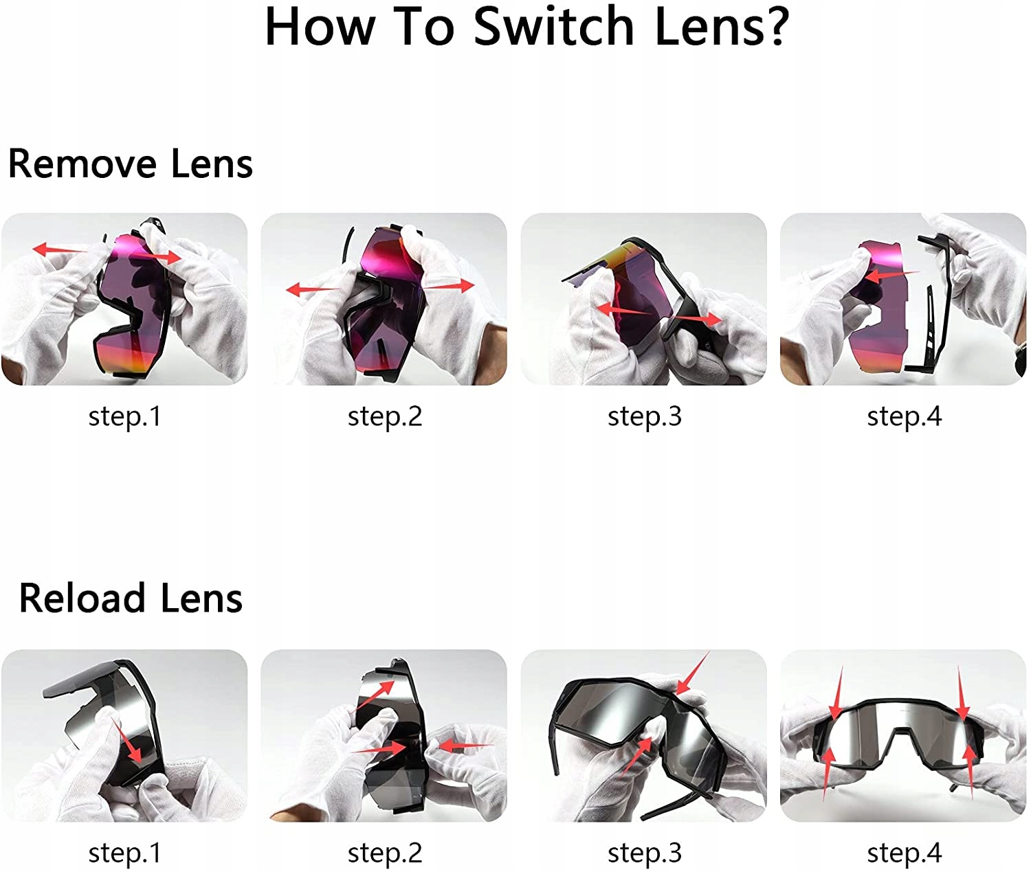 SPOLARYZOWANE OKULARY ROWEROWE SPORTOWE OKULARY Płeć produkt uniseks