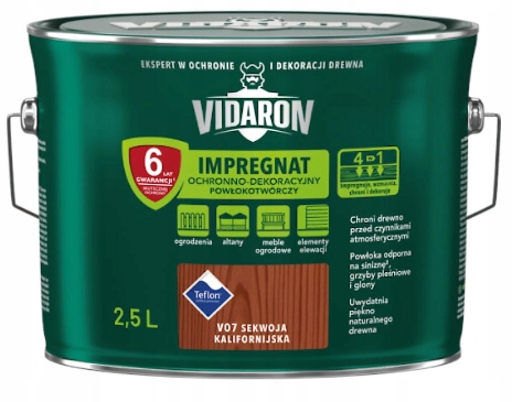 Impregnat Sekwoja Kalifornijska V07 2,5l Vidaron