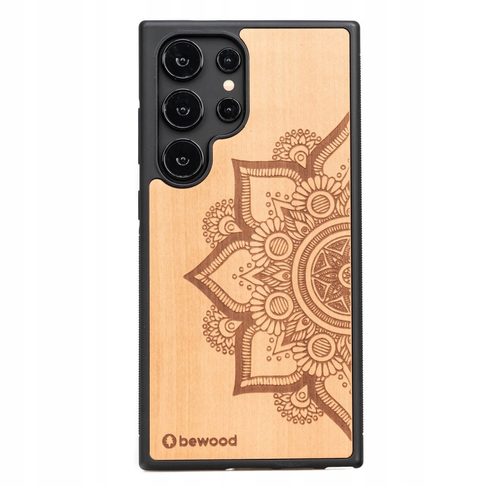 Dřevěné Pouzdro Bewood pro Samsung Galaxy S24 Ultra Mandala Jabloň