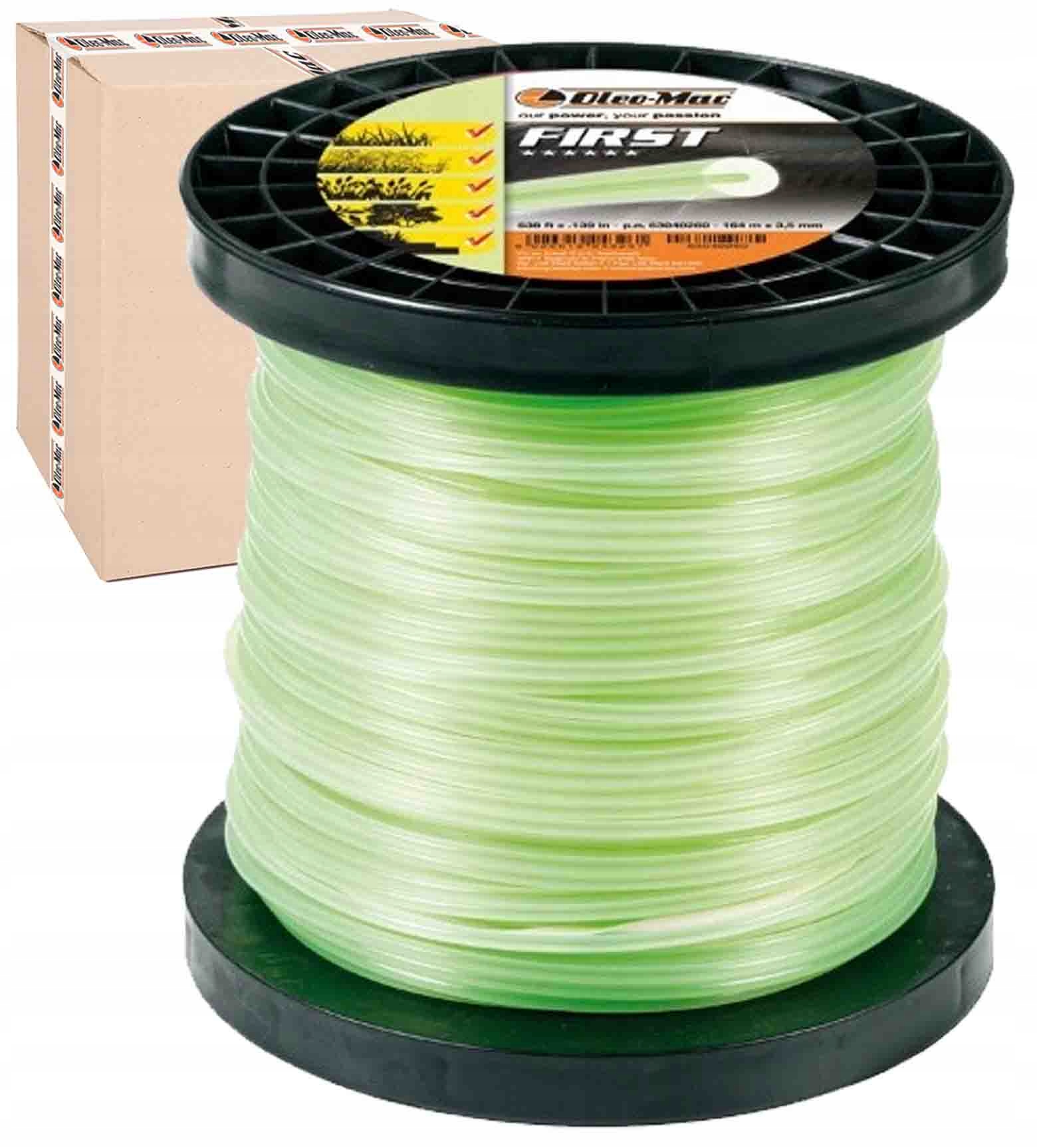 Žacia Struna Pre Krovinorez Oleo-mac First Okrúhly 3,5 MM x 164 M