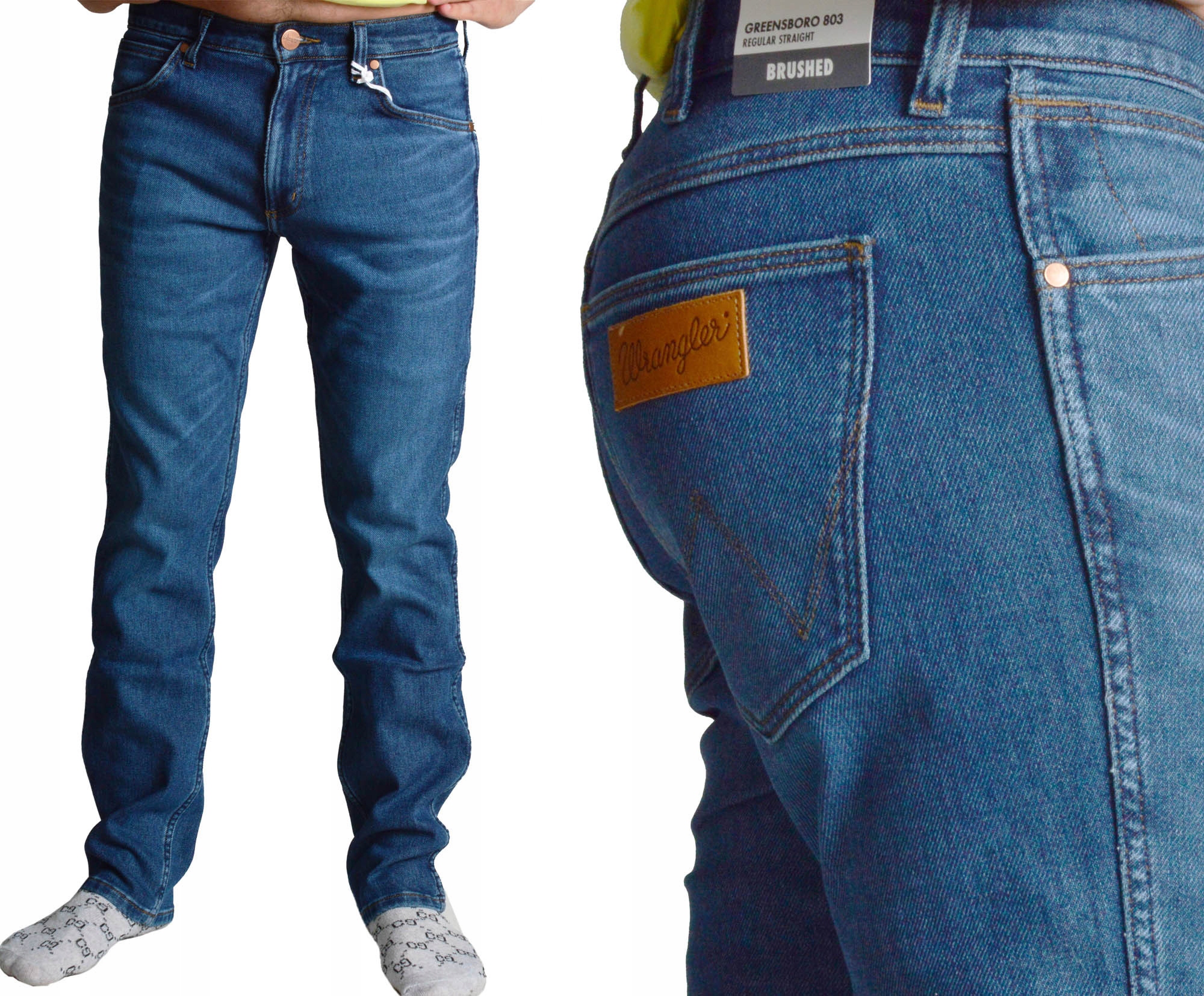 

Wrangler Spodnie Jeans Greensboro 803 W30 L34