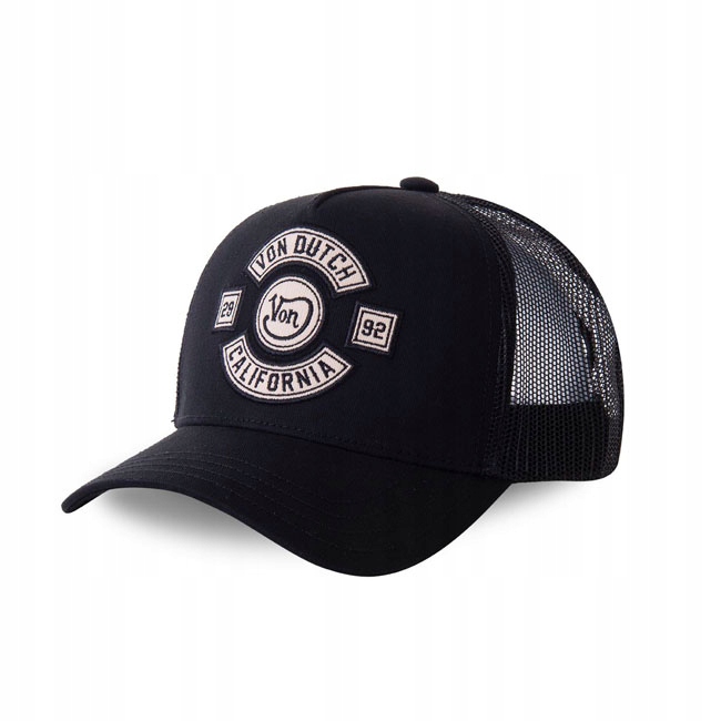 Kšiltovka Von Dutch Heritage Cap California Black&White