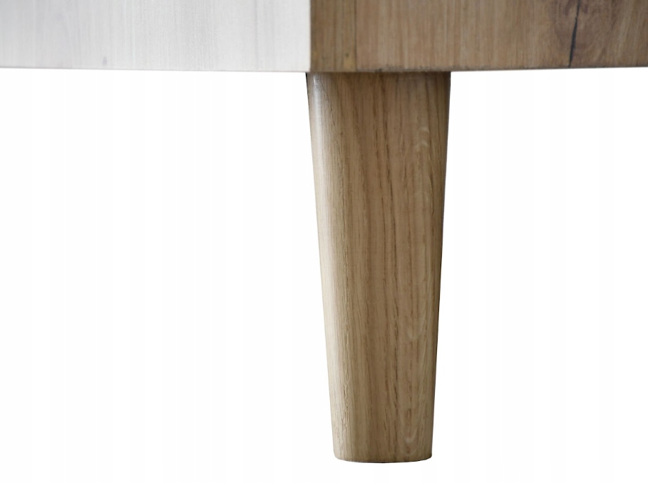 Łóżko Dwuosobowe 160x200 cm Dąb Artisan EKONOM MR - 4 Kolory