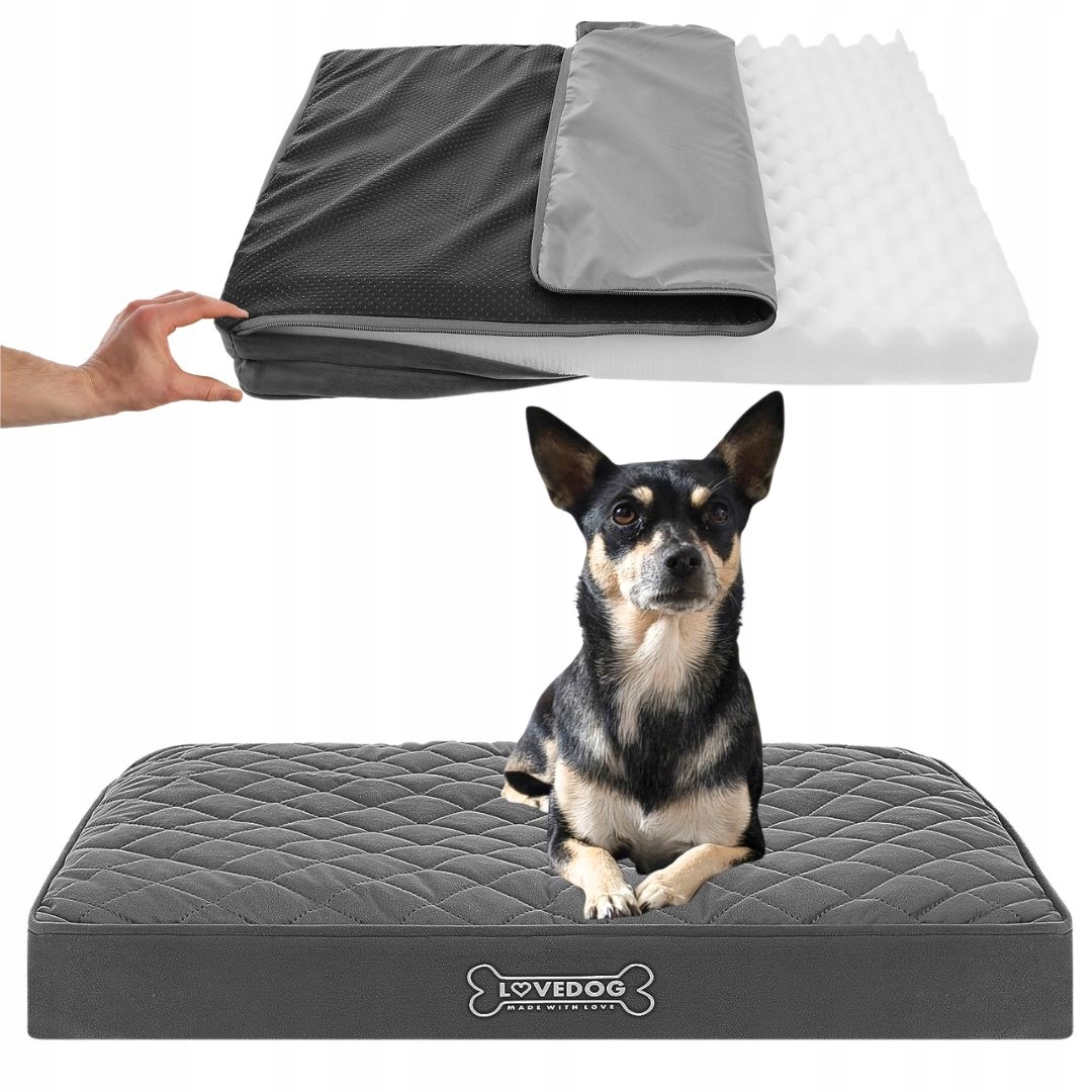 Legowisko Ortopedyczne Materac dla psa Pik M 70x55 Miękkie Posłanie Łóżko