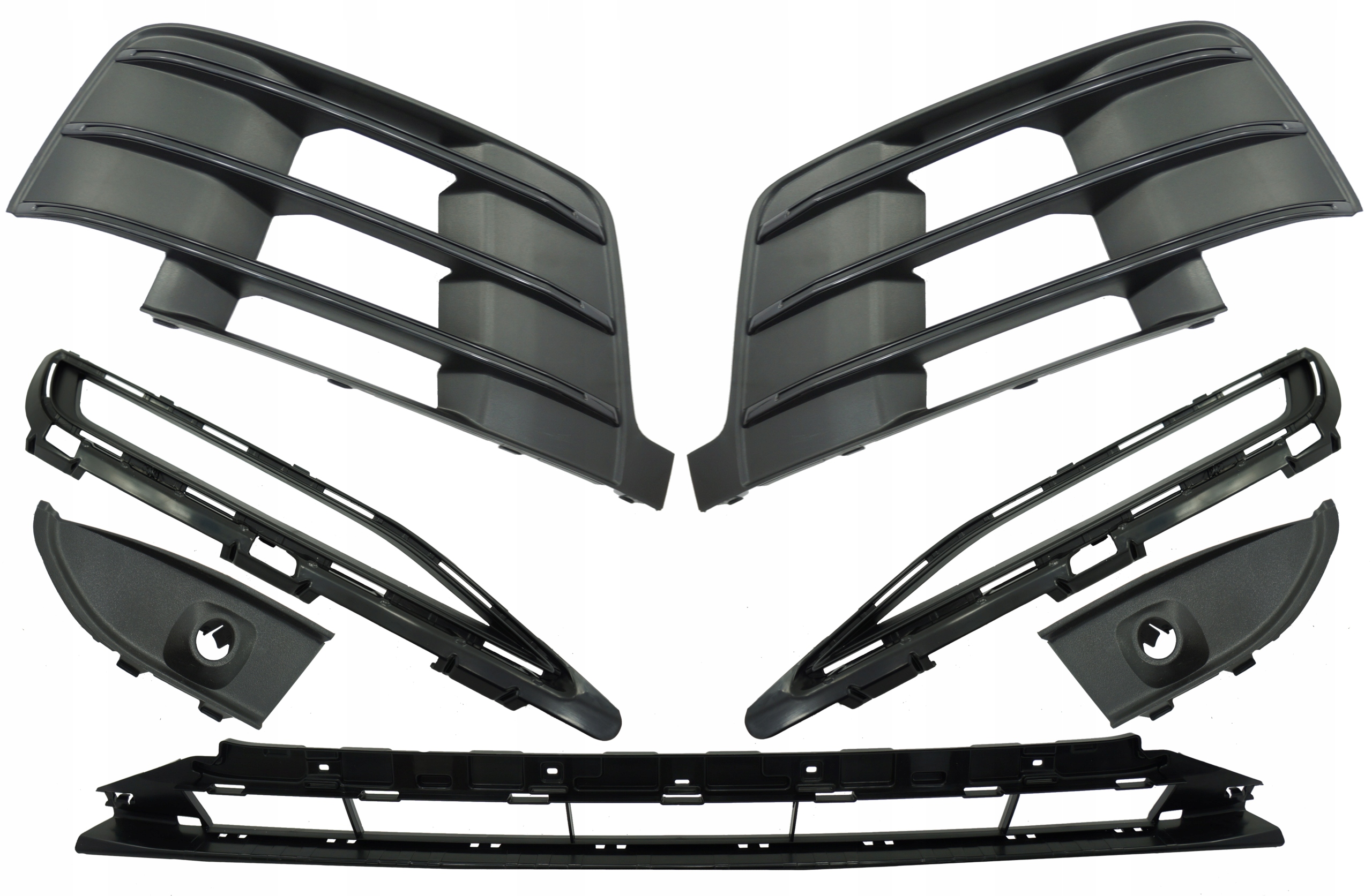 4M0807681D - Решетка левая правая в сборе AUDI Q7 4M S-LINE новая