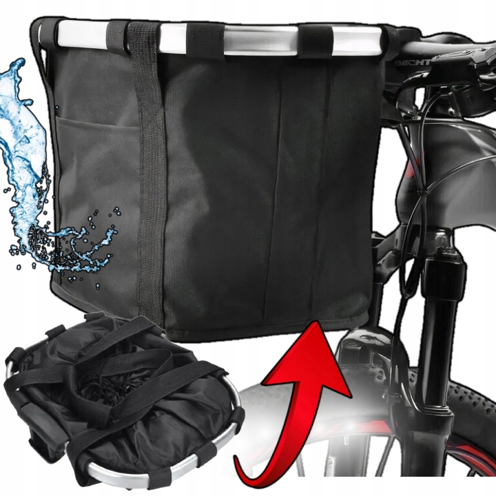 Koszyk Rowerowy Na Rower Kierownicę Kosz Przedni Torba Do Roweru Uchwyt
