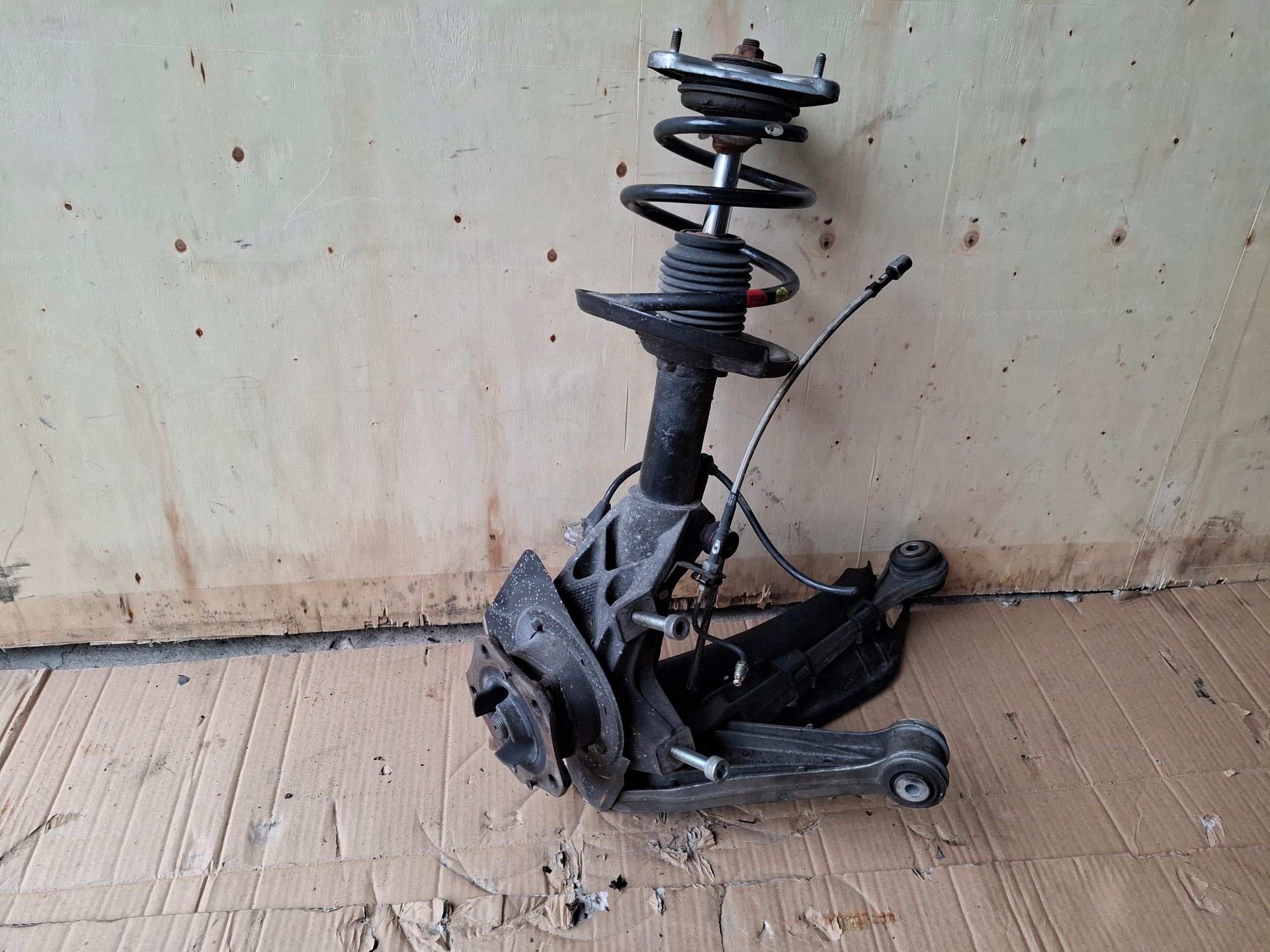 swing shock absorber arm left front PORSCHE BOXSTER 986 2.7