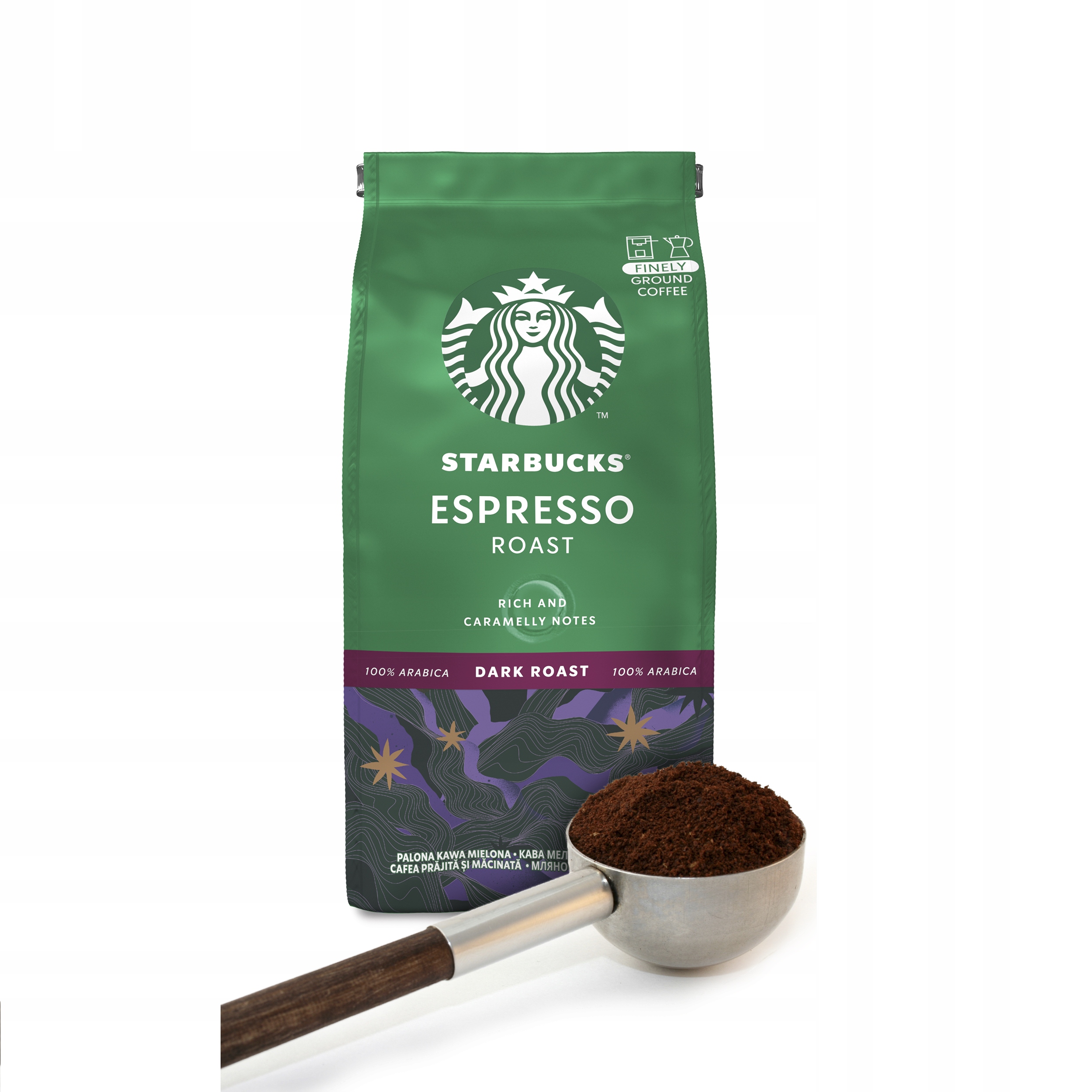 Мелющий кофе или мелящий кофе. Starbucks Espresso Roast Dark Roast. Starbucks кофе молотый. Starbucks Espresso. Кофе Starbucks Espresso Dark Roast в зернах 200г.