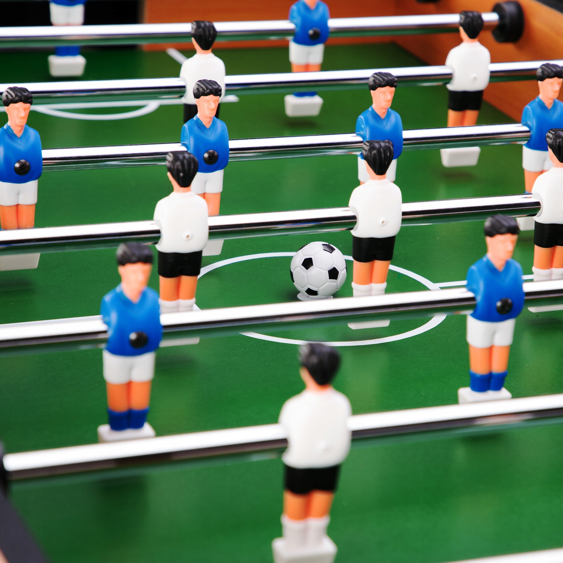 DUŻY STÓŁ DO GRY PIŁKARZYKÓW DLA DZIECI I DOROSŁYCH NILS SDGP Kolor stołu brązowy