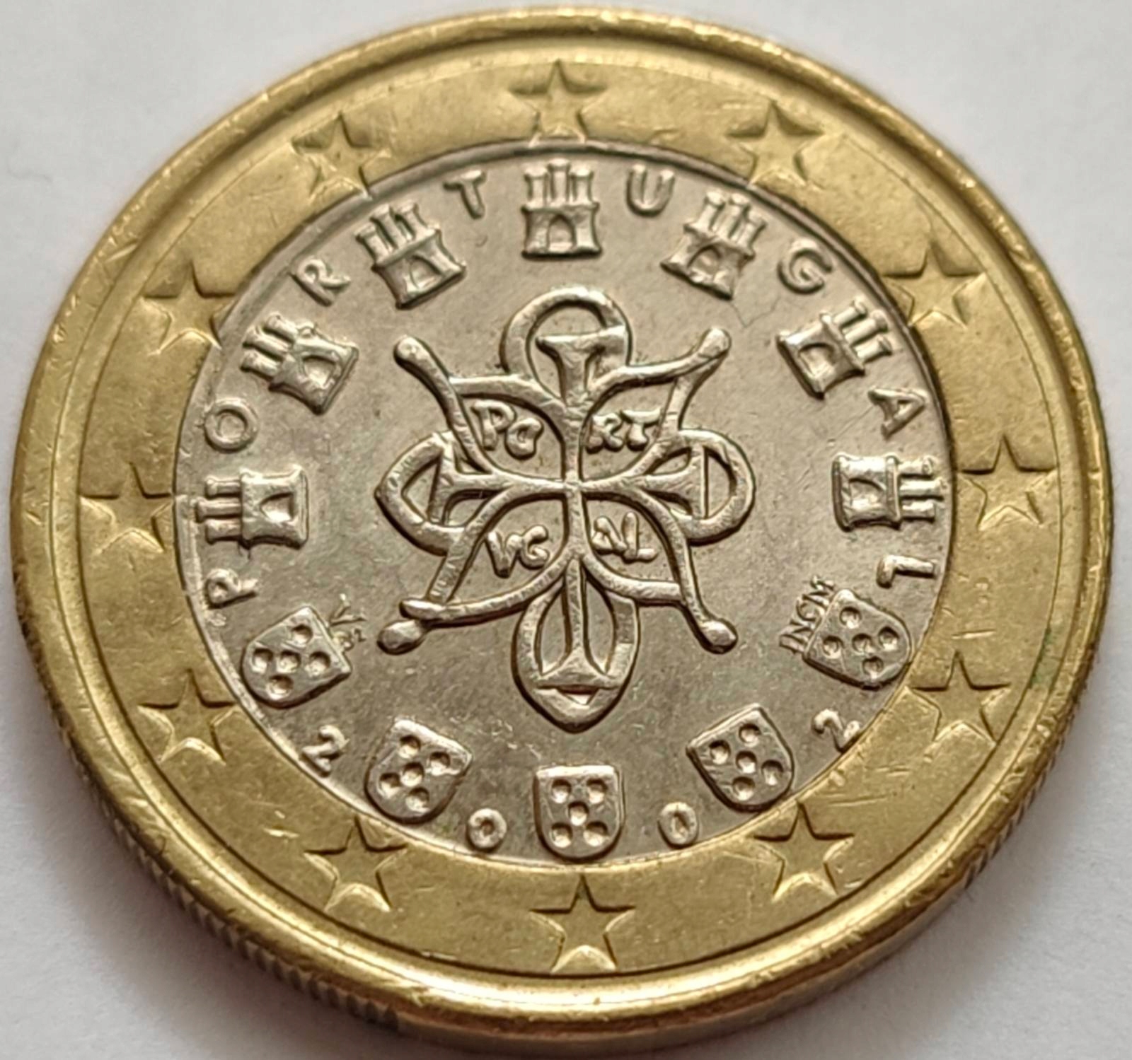 4918 - Portugalia 1 euro, 2002