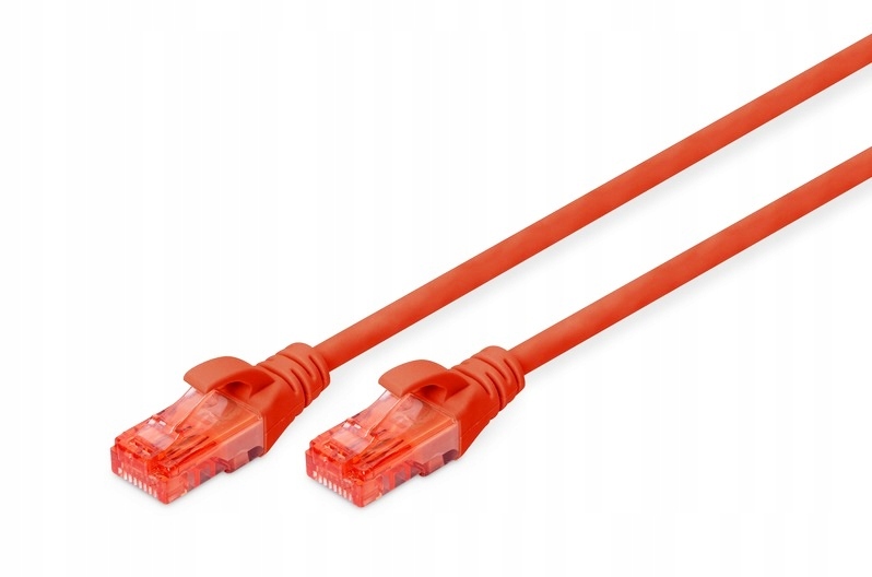 

Kabel Lan 1m Sieciowy Patchcord kat.6 Digitus