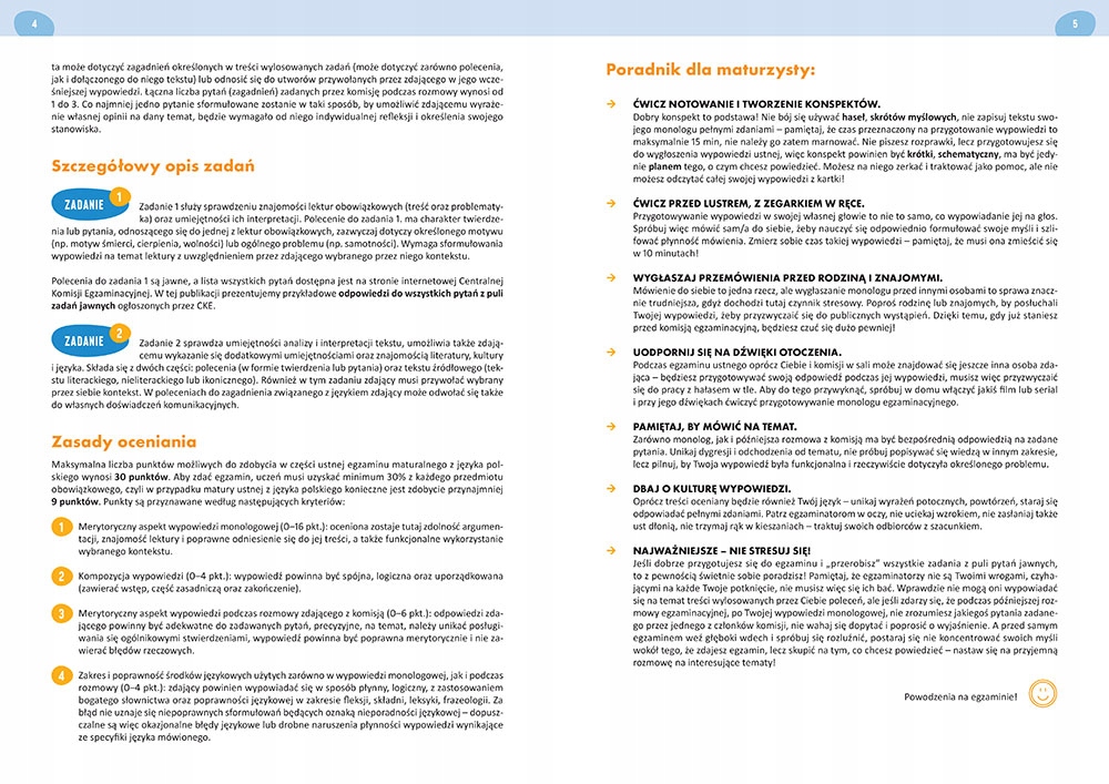 MATURA 2024 POLSKI USTNY NOWA FORMUŁA ISBN 9788381860604