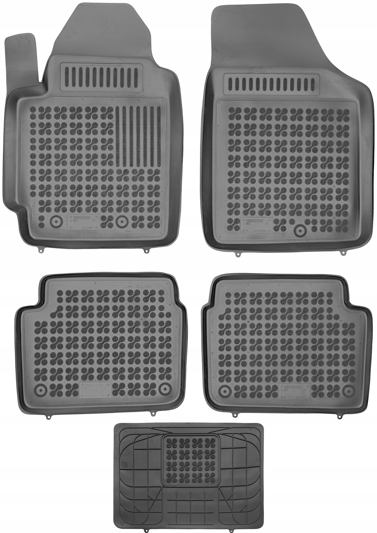 

Hyundai i10 I 2007-2013 Dywaniki z osłoną