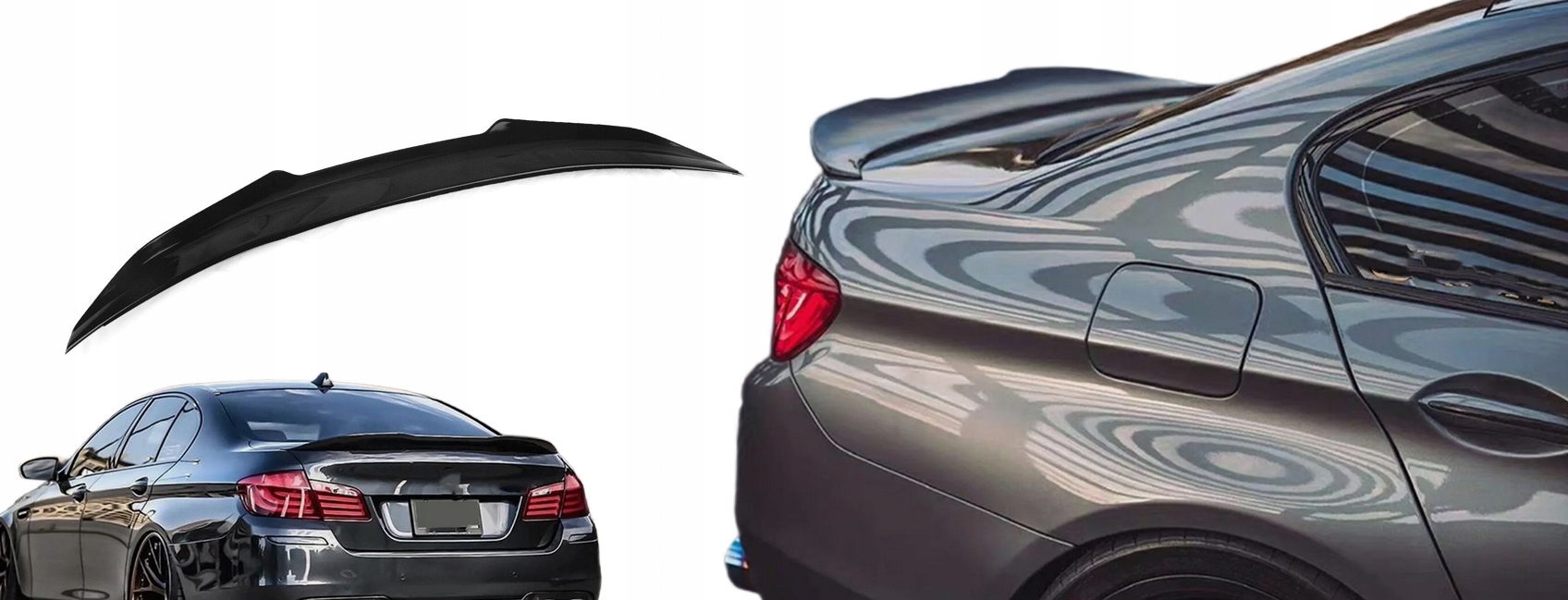 Spoiler Víka Zavazadlového Prostoru Zadní Bmw F10 2010-2016 Letka Spoilerová Vložka Černá