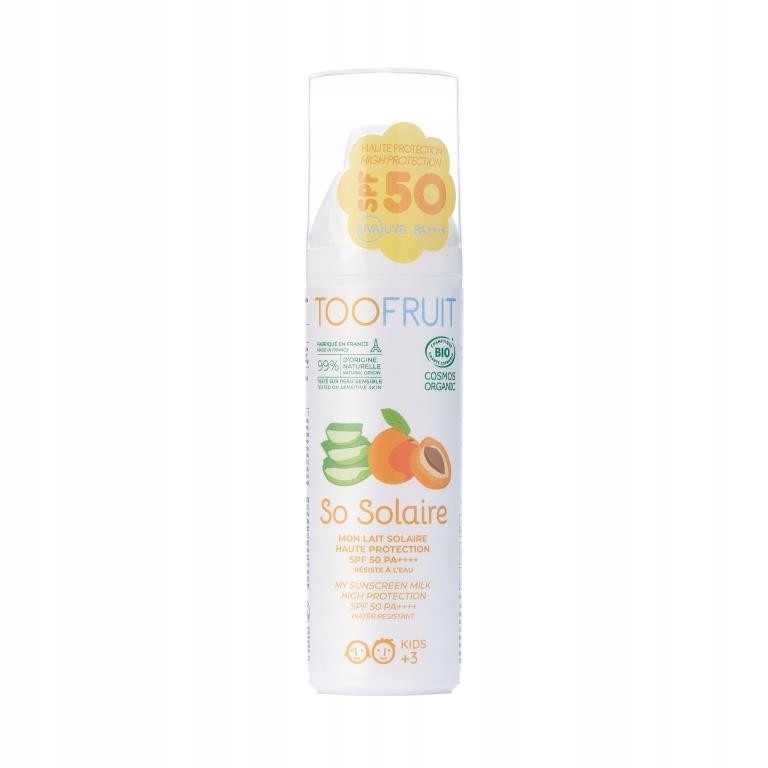 TOOFRUIT ORGANICZNY BALSAM PRZECIWSŁONECZNY DLA DZIECI SPF 50 PA ++++ 30 ML