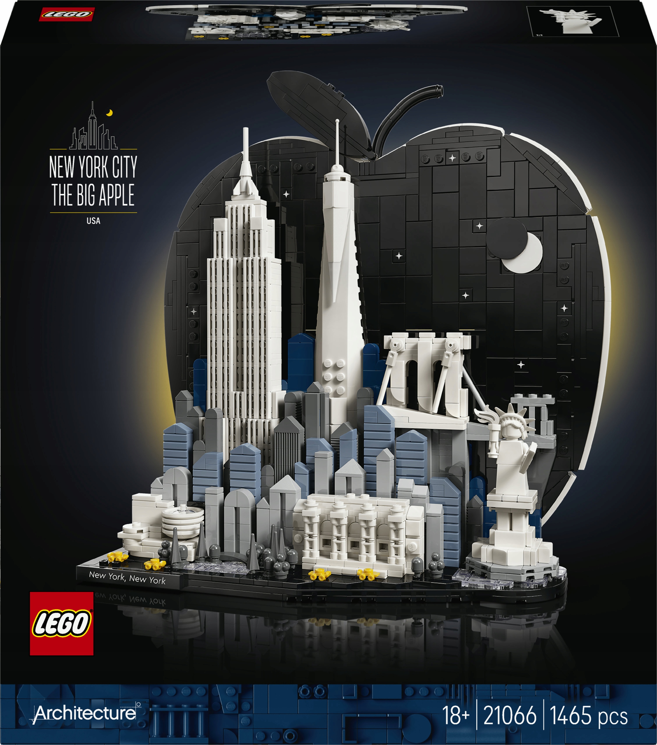 Lego Architecture Nowy Jork Wielkie Jabłko 21066