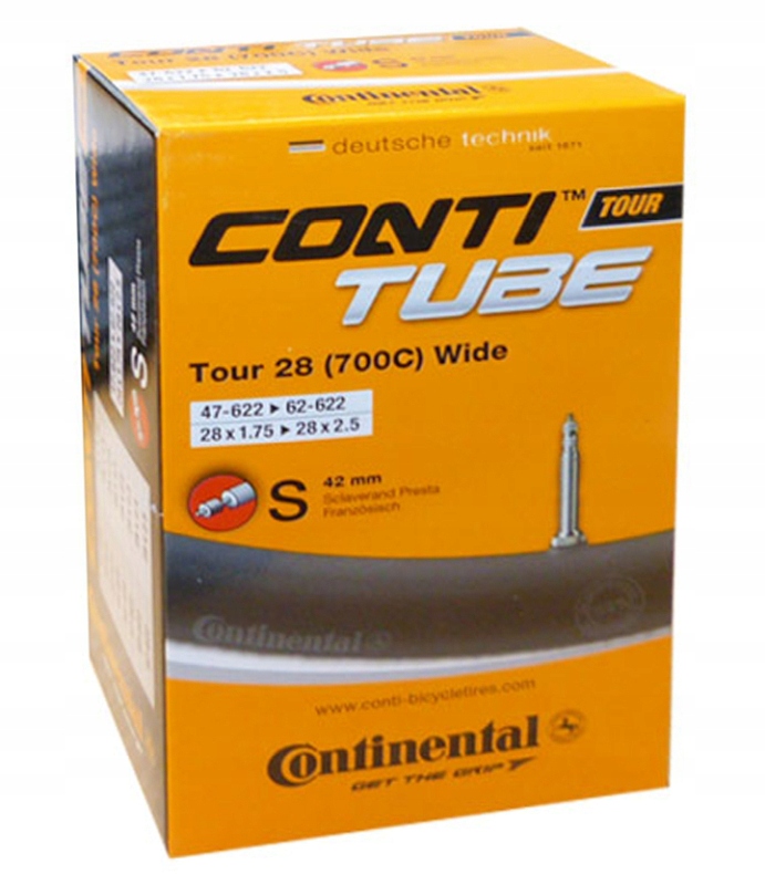 

Dętka 28'' Continental Tour Wide Presta 47/62-622