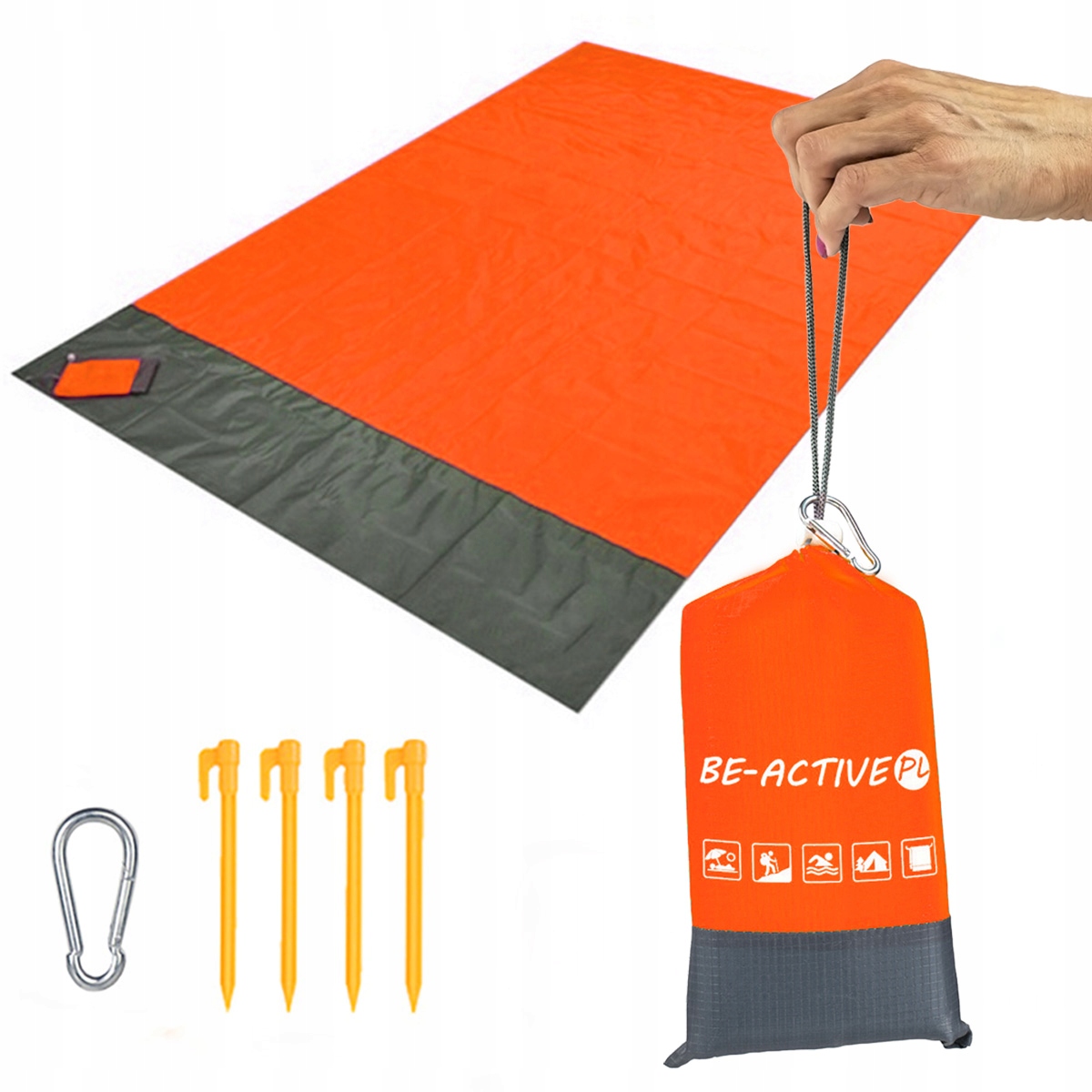 

Mata piknikowa wodoodporna plażowa biwakowa duża