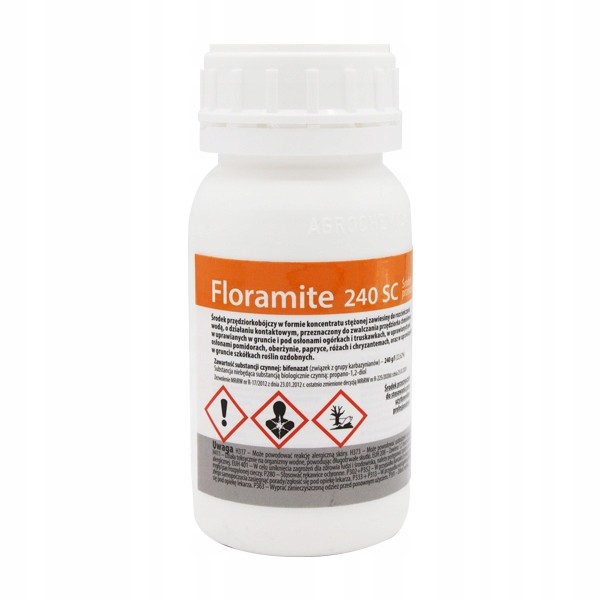 Na Przędziorki Floramite 240SC 250 ML Rośliny Odzobne W Szklarniach